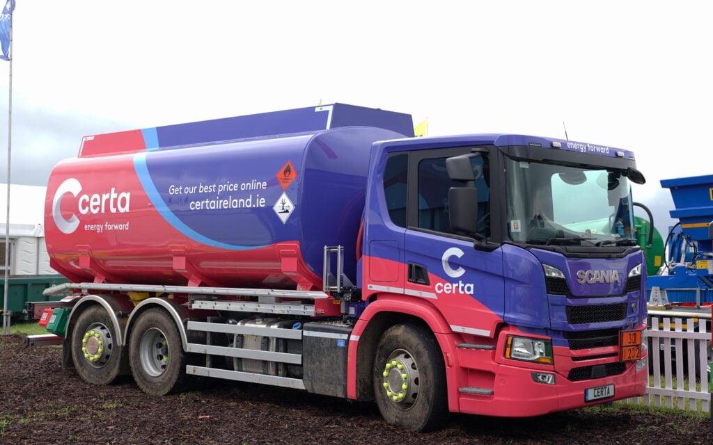 Certa has been using its own trucks to test HVO and now uses it across the entire fleet