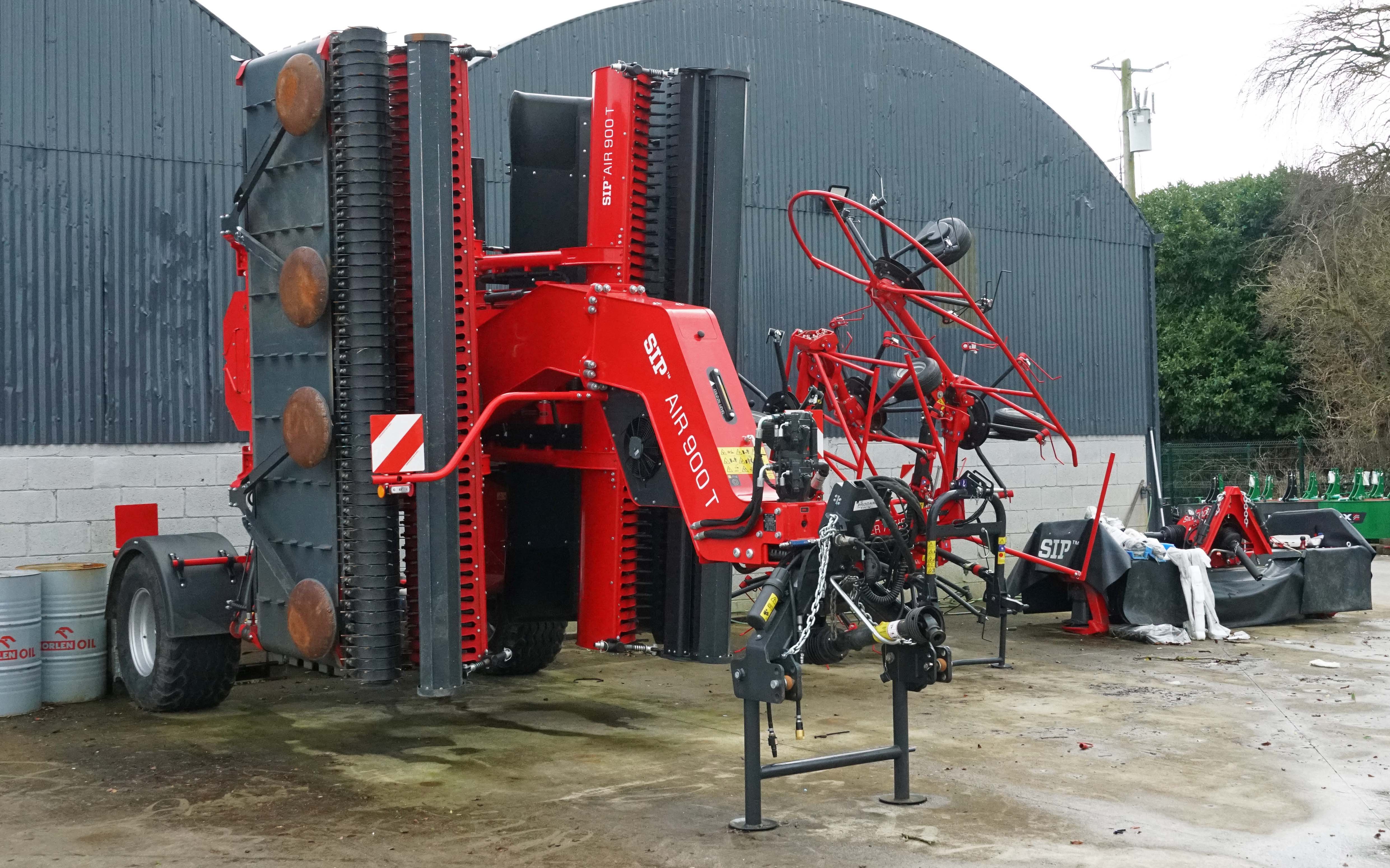 The SIP belt merger demo unit will be out in the fields again this spring