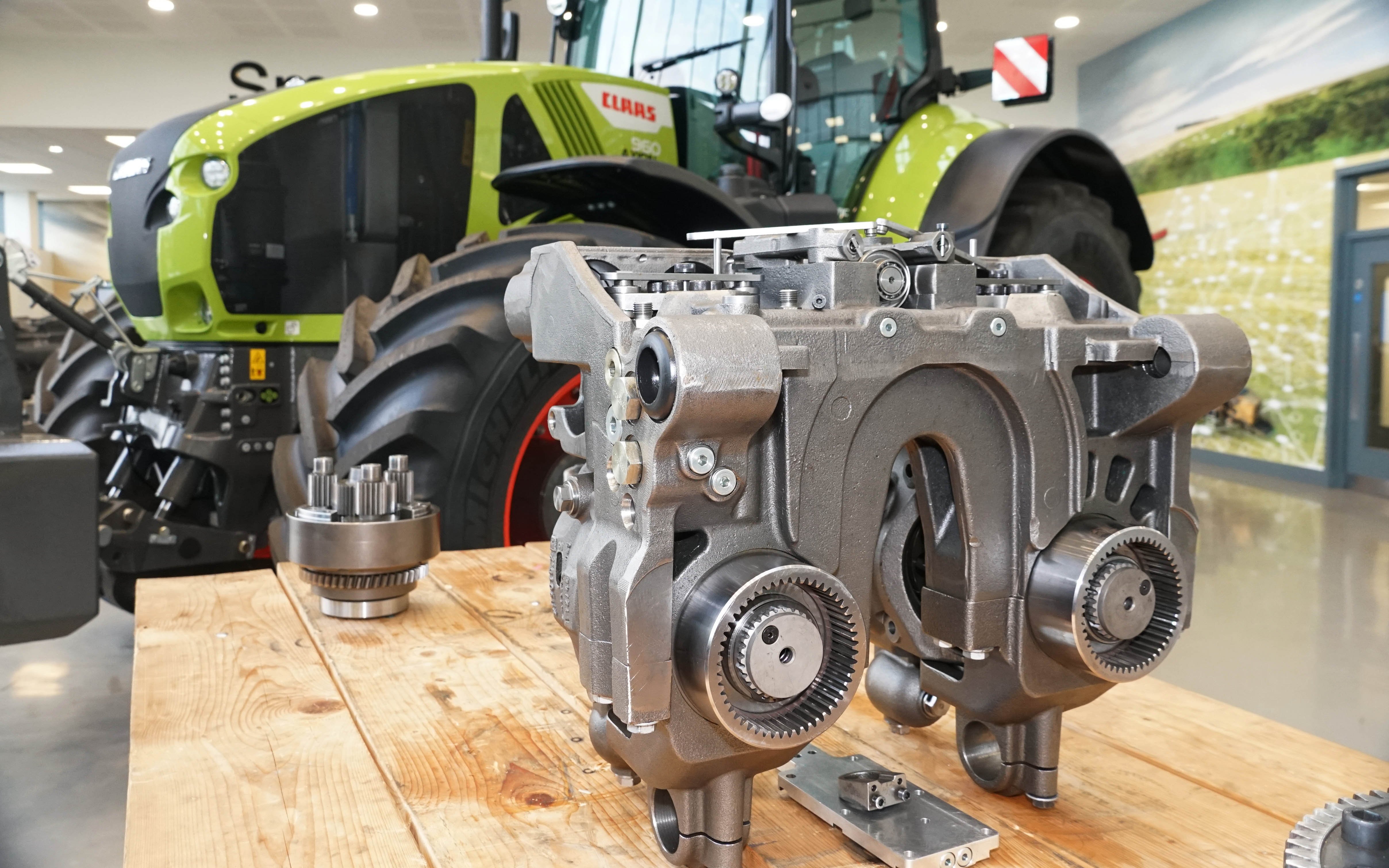 The CVT is set to become the standard transmission across all sizes of tractor according to Claas