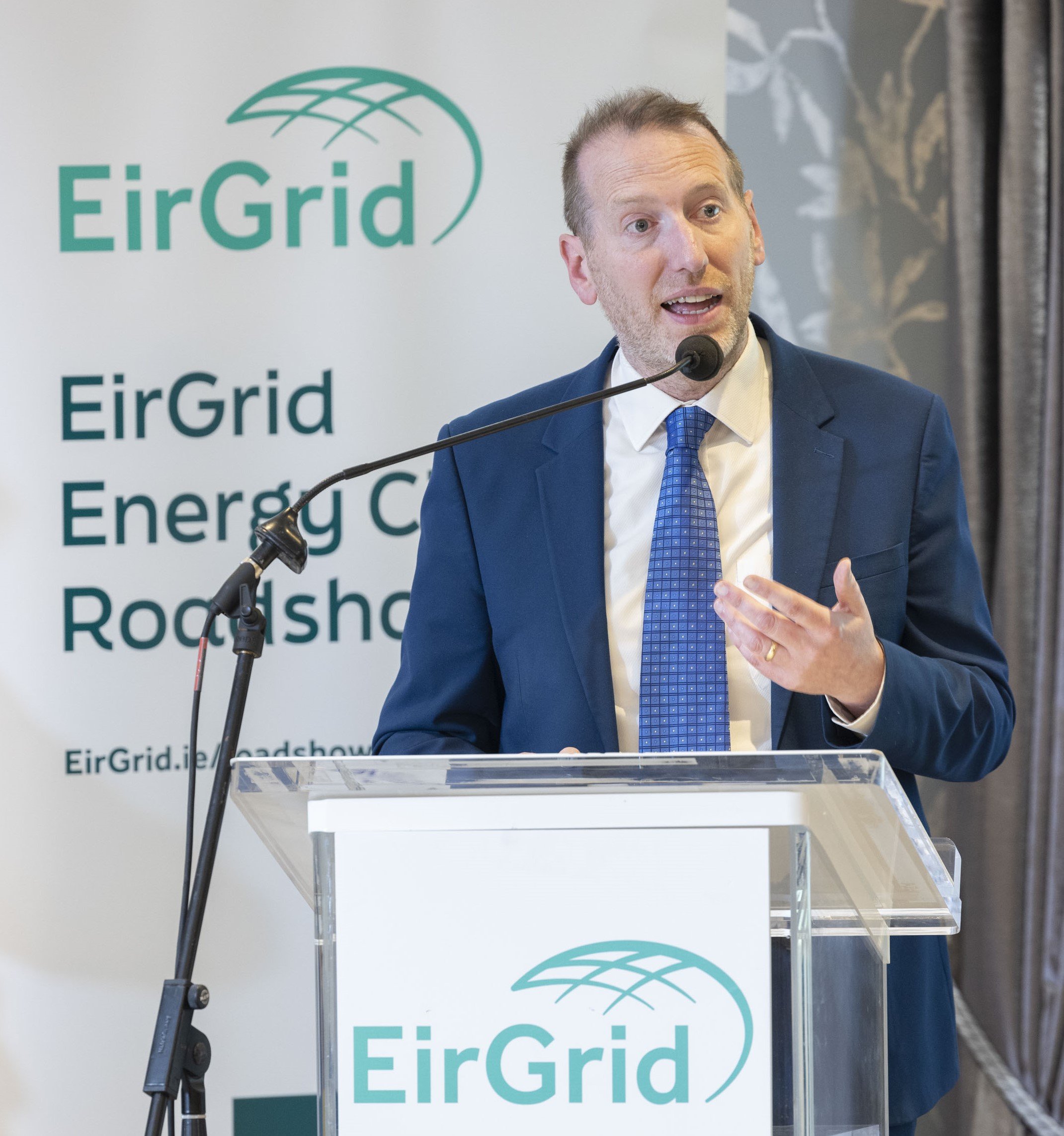 Michael Mahon chief infrastructure officer, EirGrid. Image Source: Paul Sherwood / Coalesce
