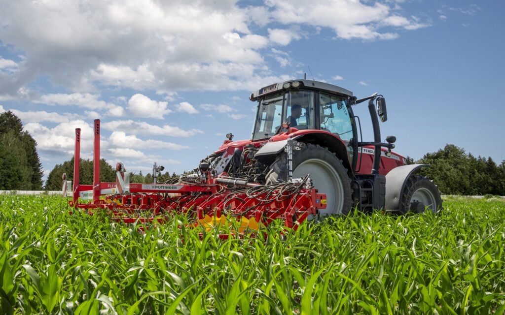 Designed for interrow clearing of weeds, the Flexcare can now be controlled automatically