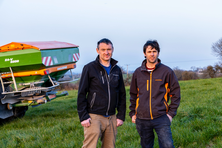 Brothers Seamus and Michael O'Mahony