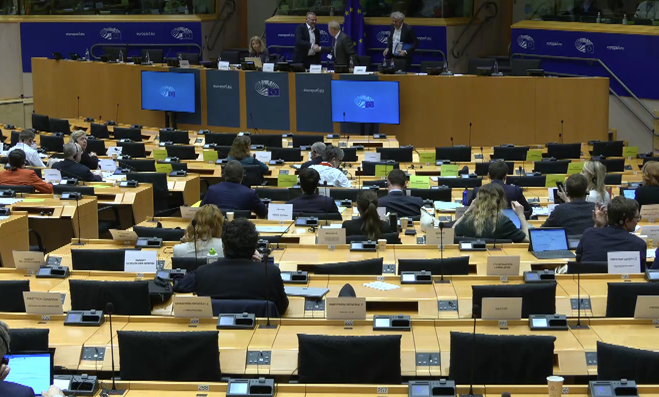 EU Commissioner for Agriculture, Janusz Wojciechowski addressing the European Parliament's agriculture committee