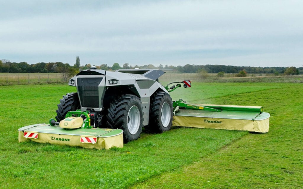 Krone has been focusing on the mowing operation over the last two seasons