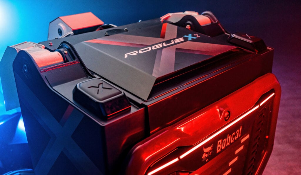 With no operator required, the space where the cab would be can be taken up with battery