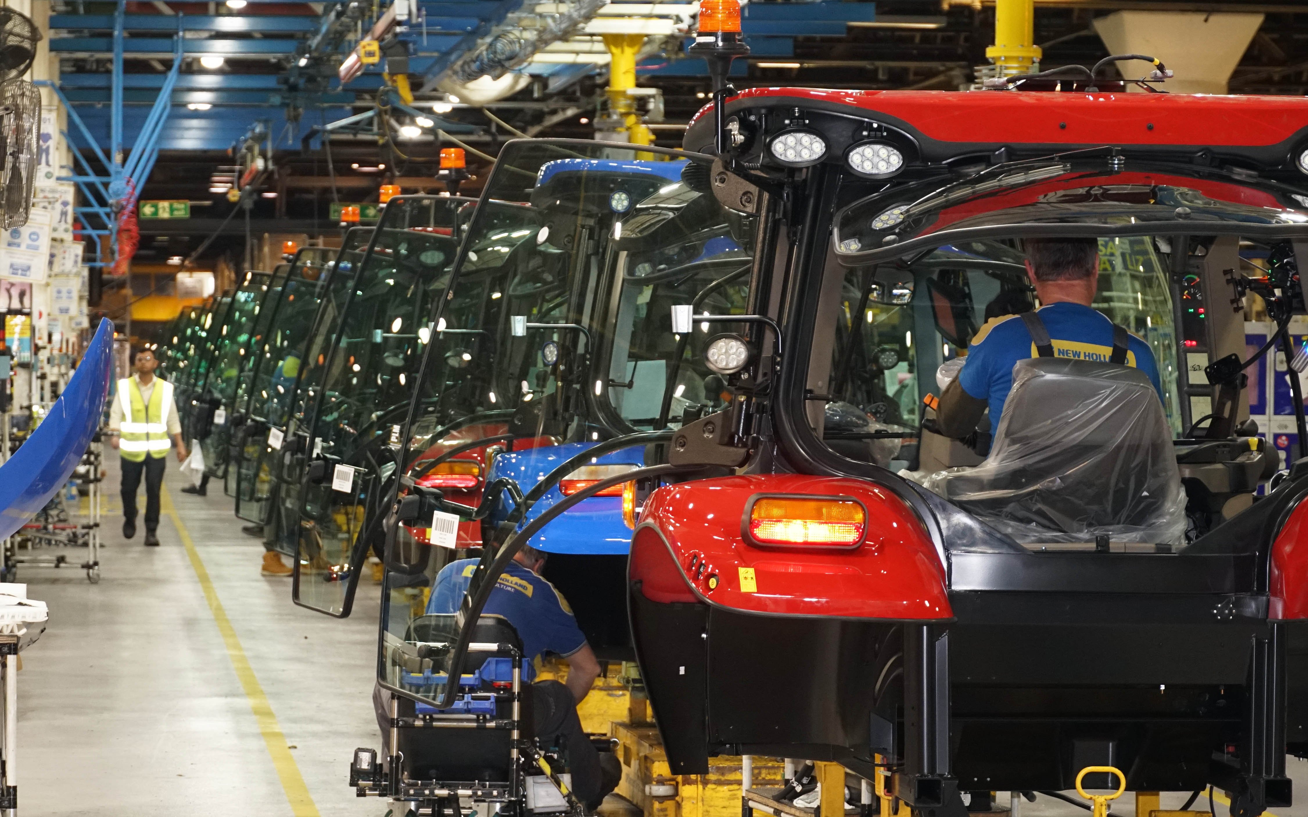 Basildon produces both Case and NH tractors from shared components although the final detail differs