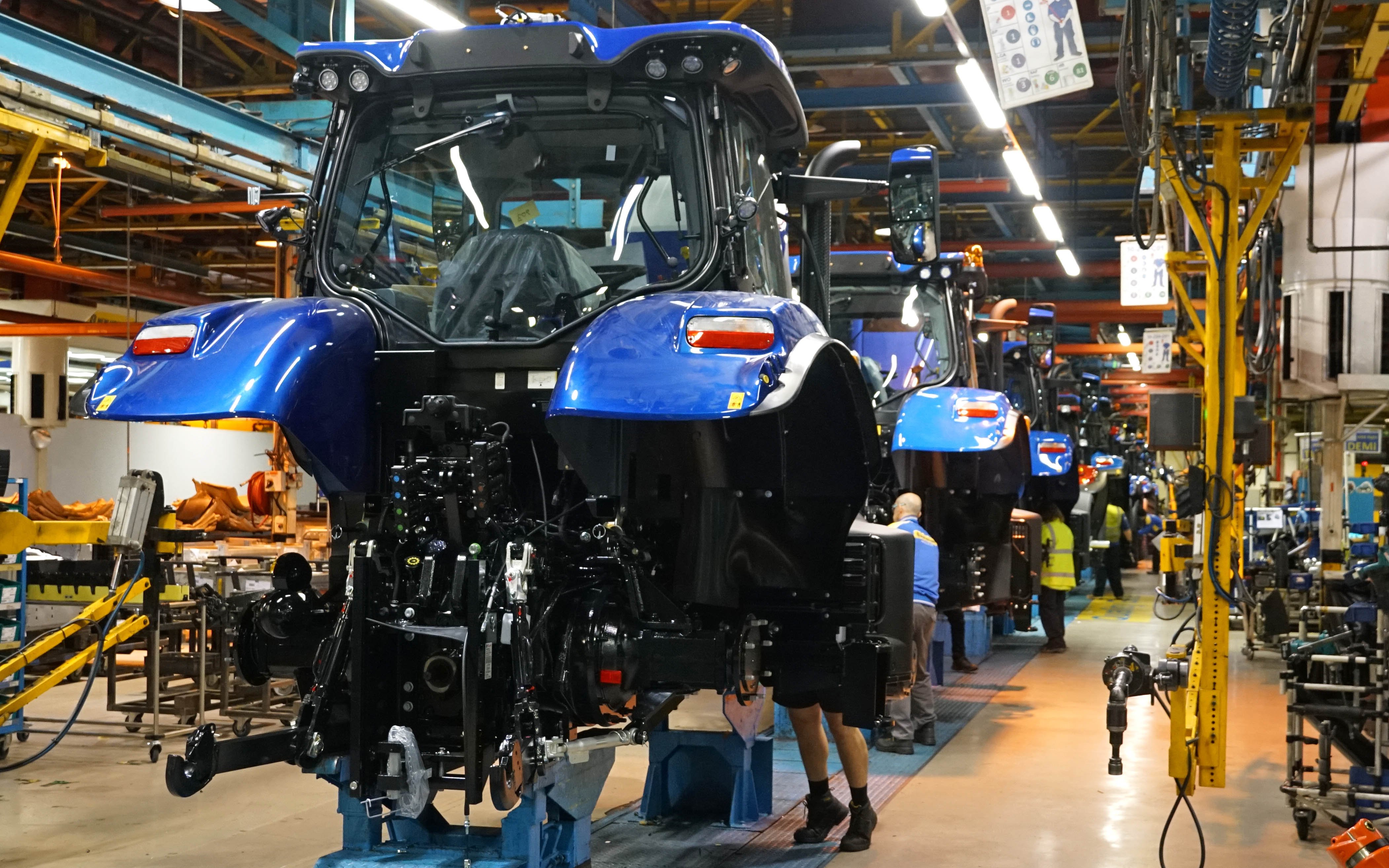 With the cabs attatched to the skid units the next stage is attaching the bonnet and then wheels
