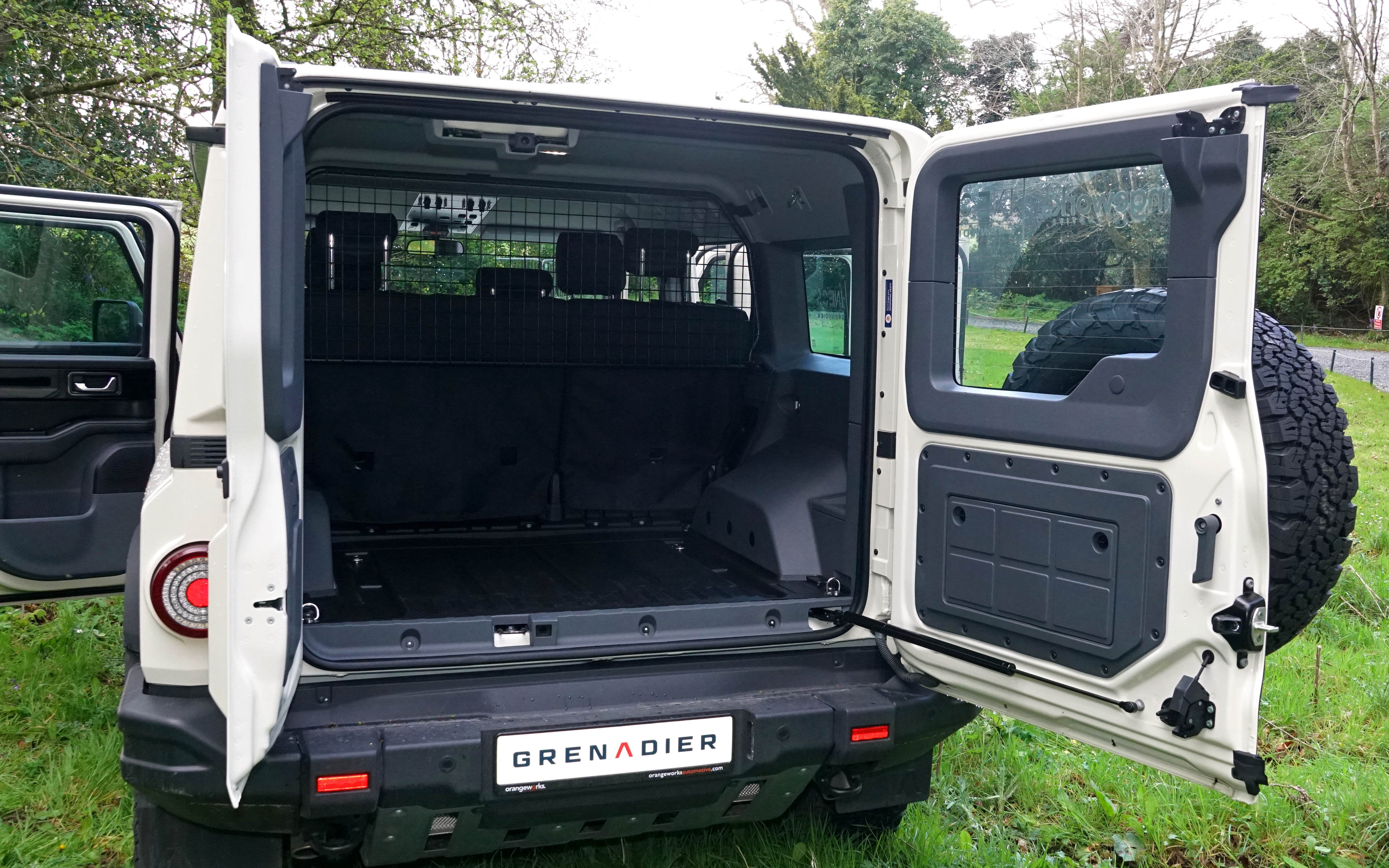 Split rear access, but gone is the iconic rear cross member with rarely used hole for the PTO