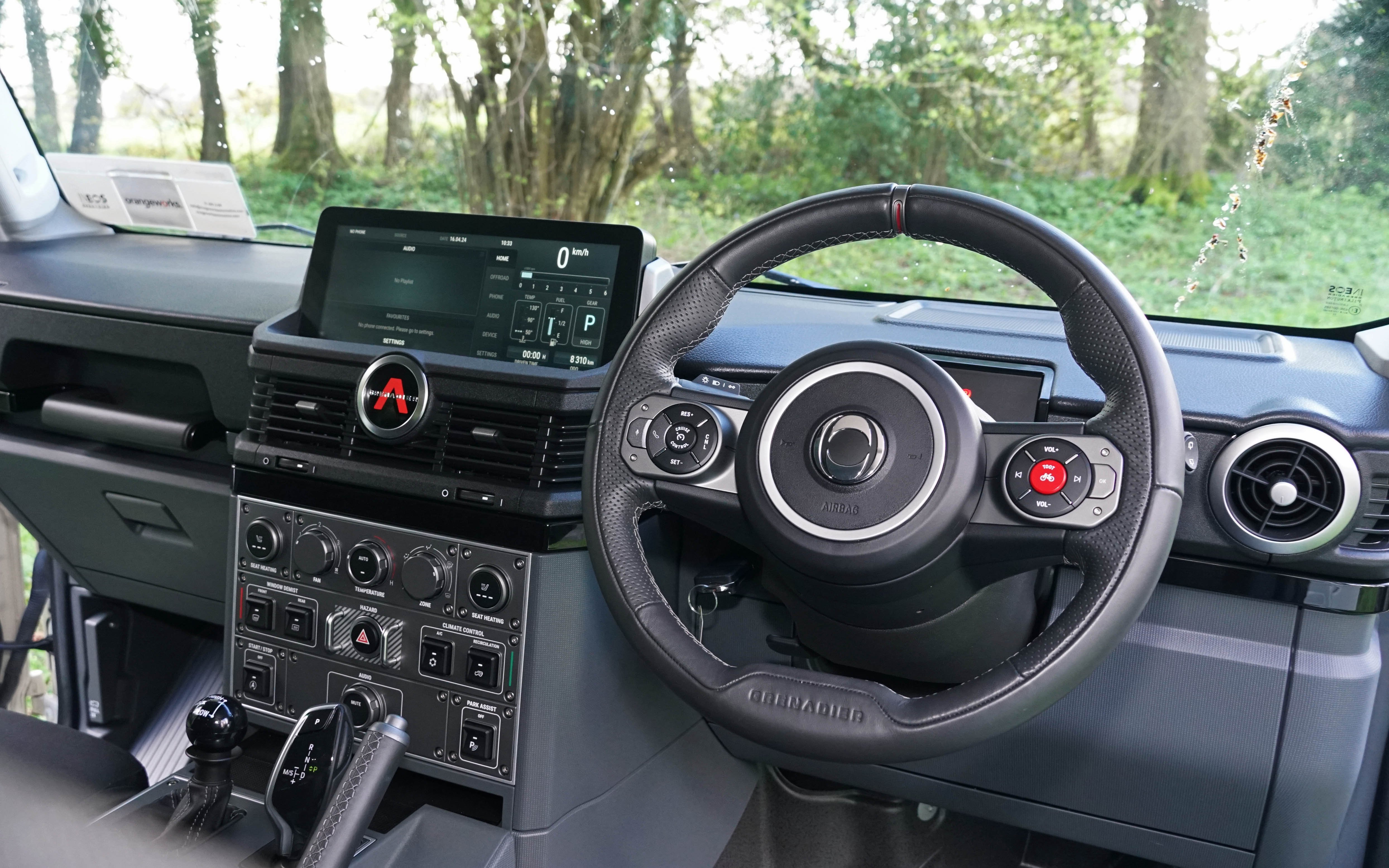Although well-equipped with much that is expected on modern vehicles , ECU use has been kept to a minimum