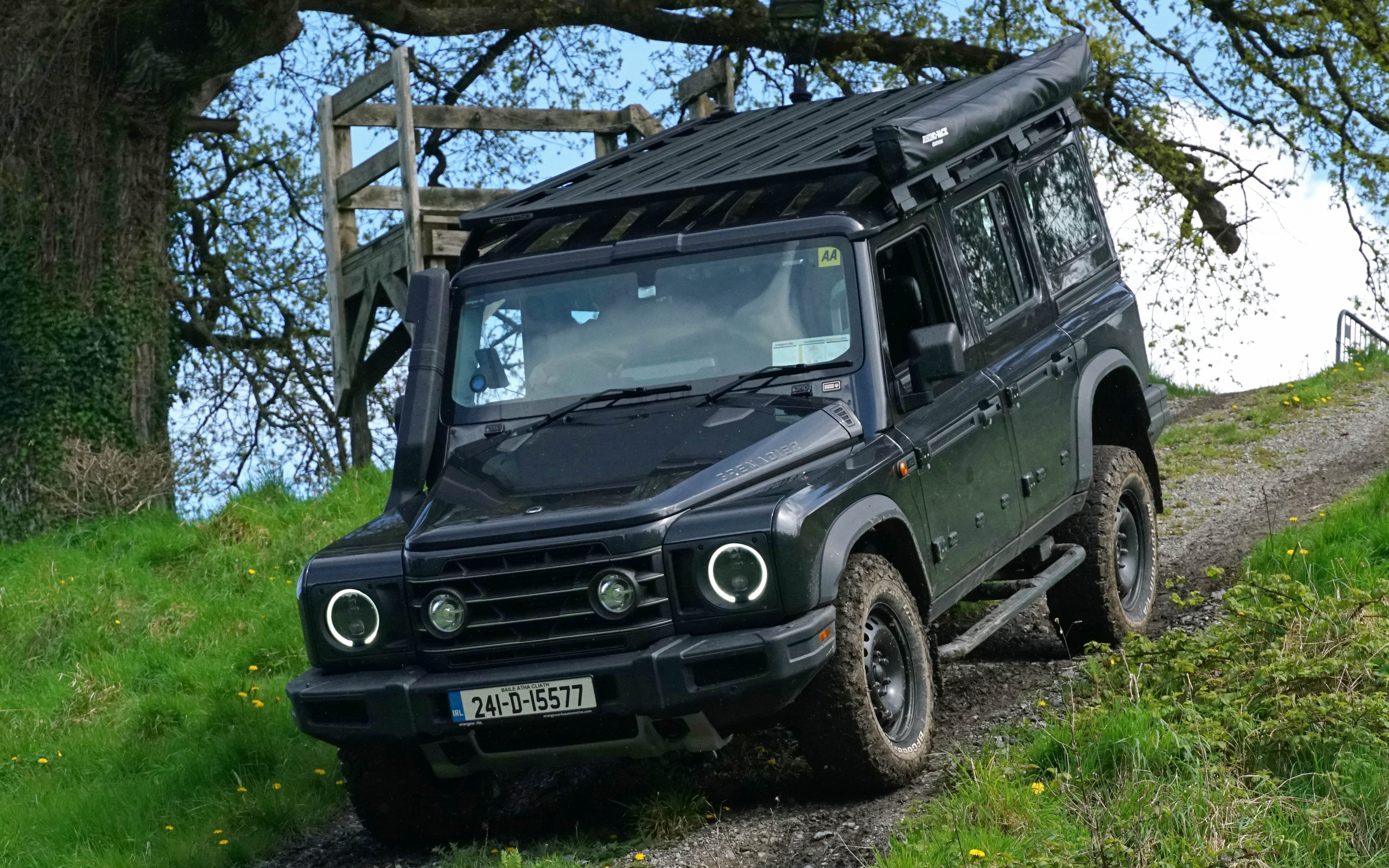 Redolent of the old but a completely new design with no corporate connection to Land Rover at all.