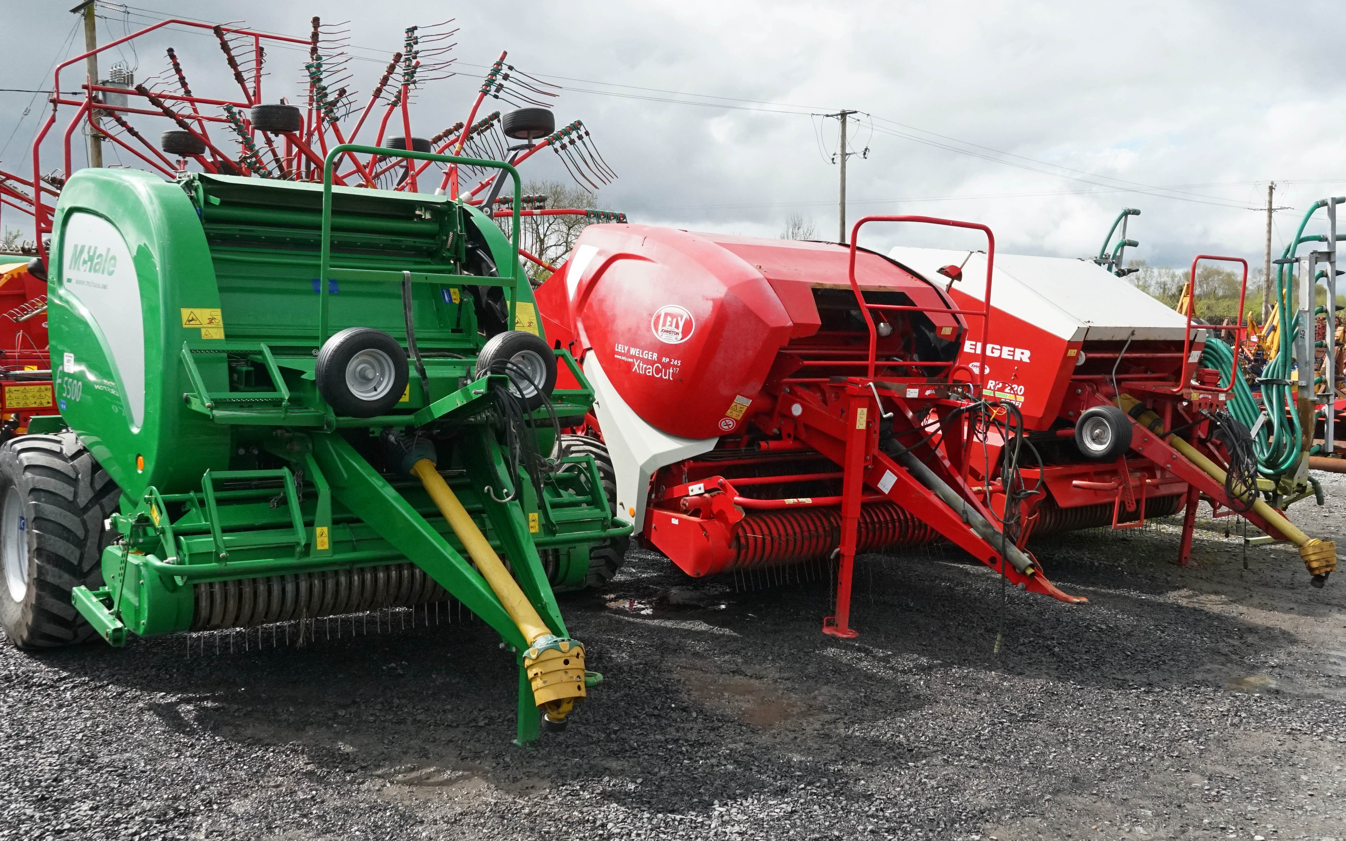 These three balers from sought after manufacturers should find a ready market