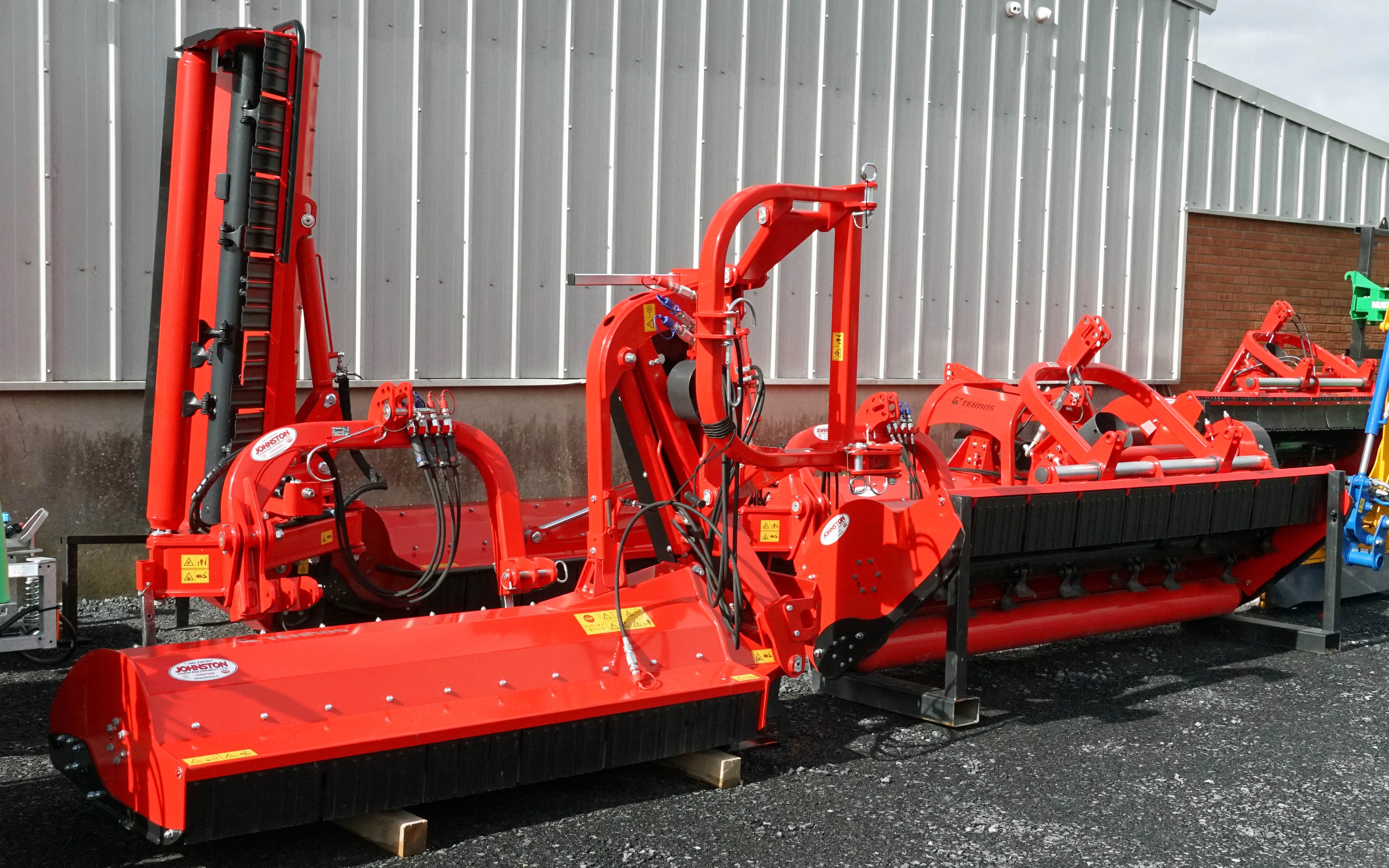 Tehnos is a recent addition to the range of equipment offered by Johnston Farm Equipment