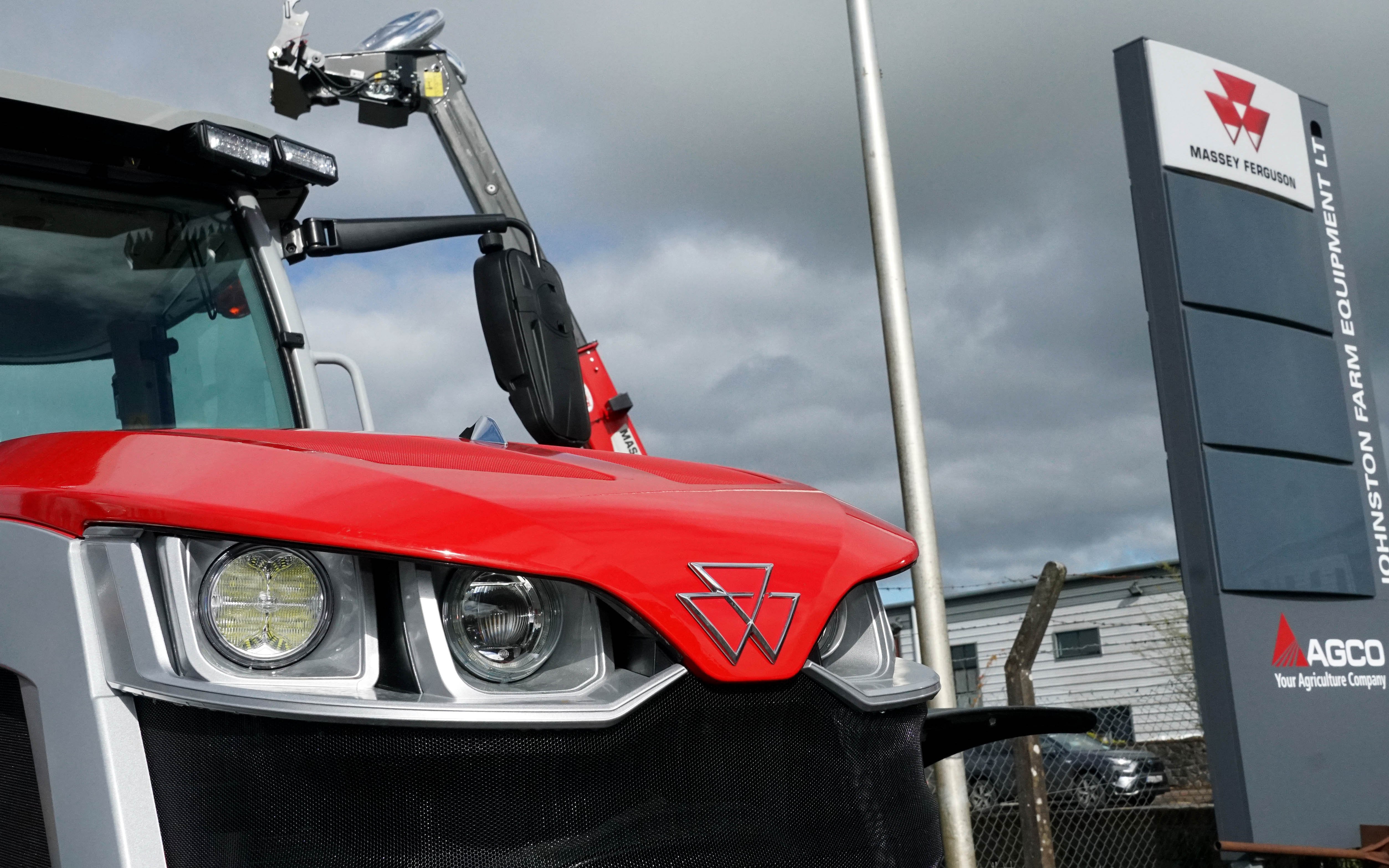 Tractor sales may be down, but theere is still a demand according to Sam Johnston