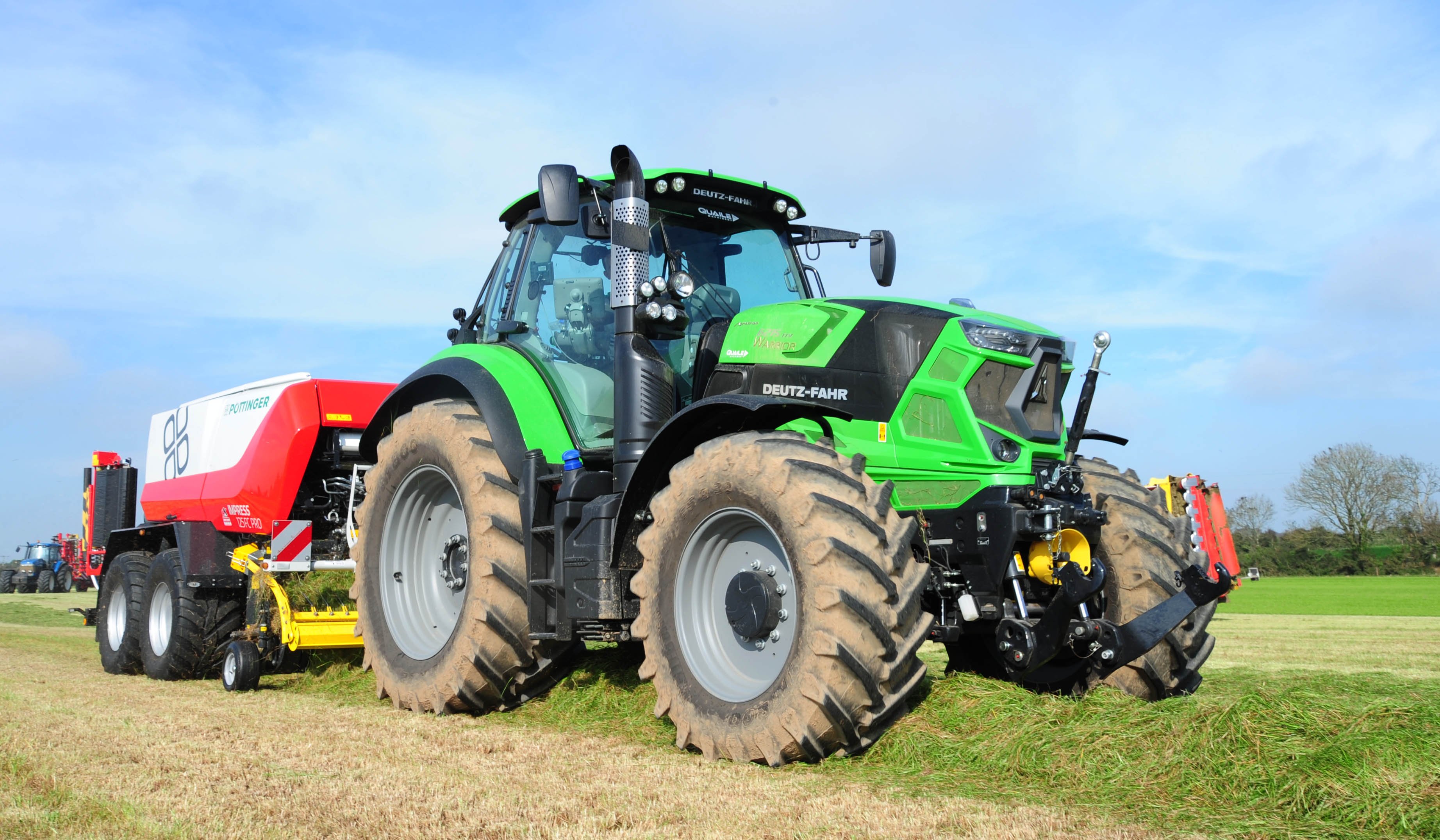 The number of bales produced in each field can now be recorded