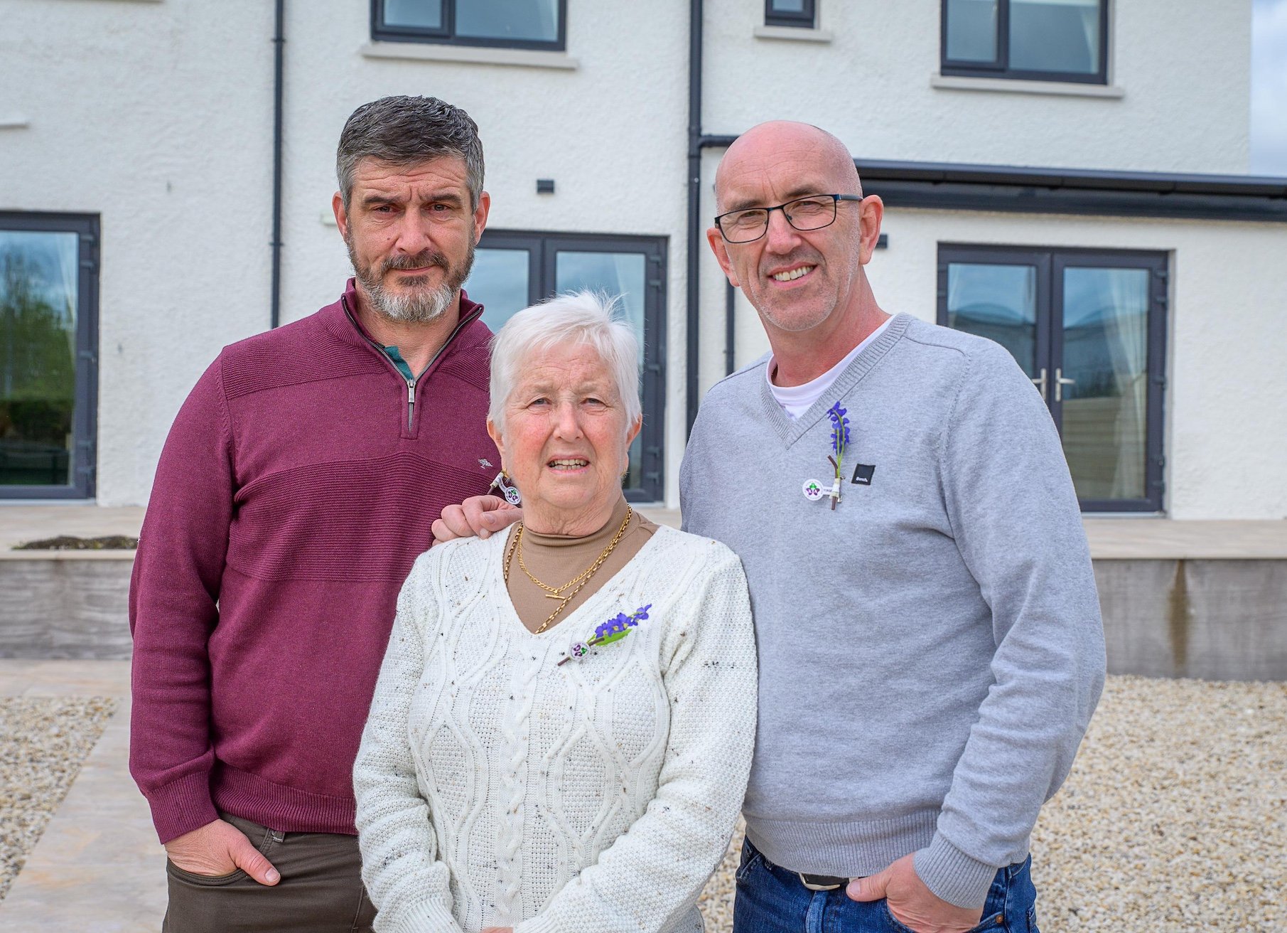 Michael Fitzgerald, Carrigaline; Margaret Fitzgerald, Buttevant and Joseph Cott, Ballyclough. Image source: John Allen.
