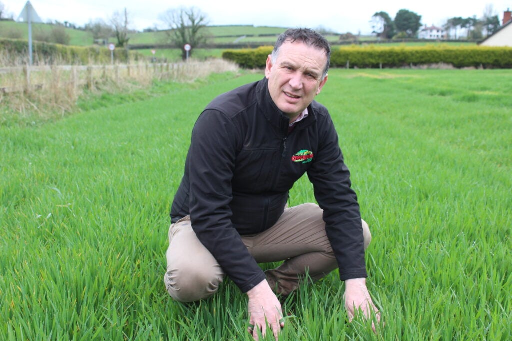 Agronomist Richard Owens