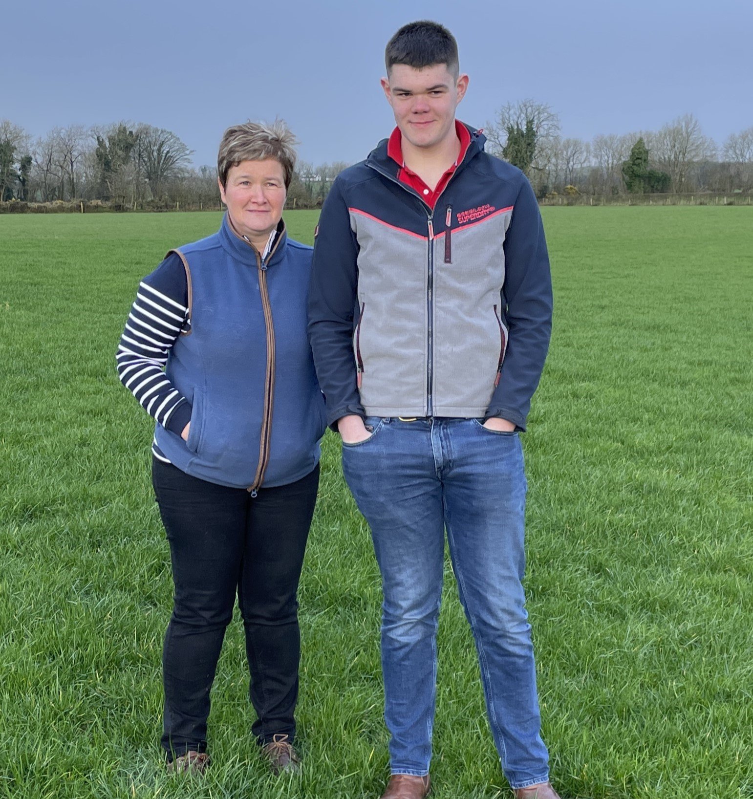 Host farmers Margaret and Jack Stevenson