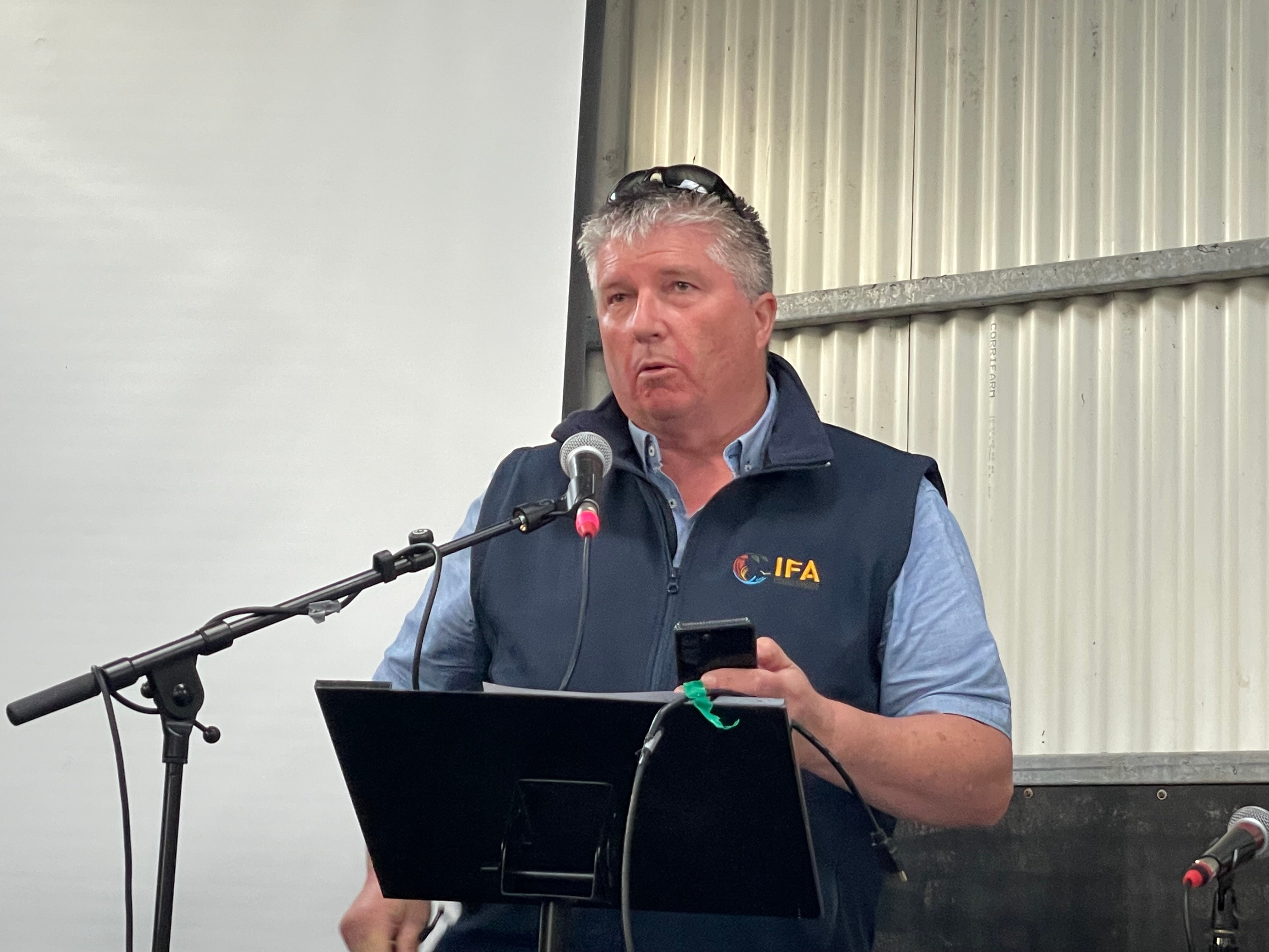 Conor O'Leary, Munster IFA Regional chair