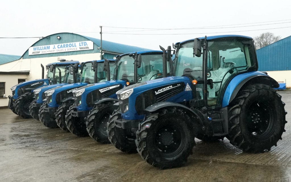 Tipperary performed well in the registration of new tractors