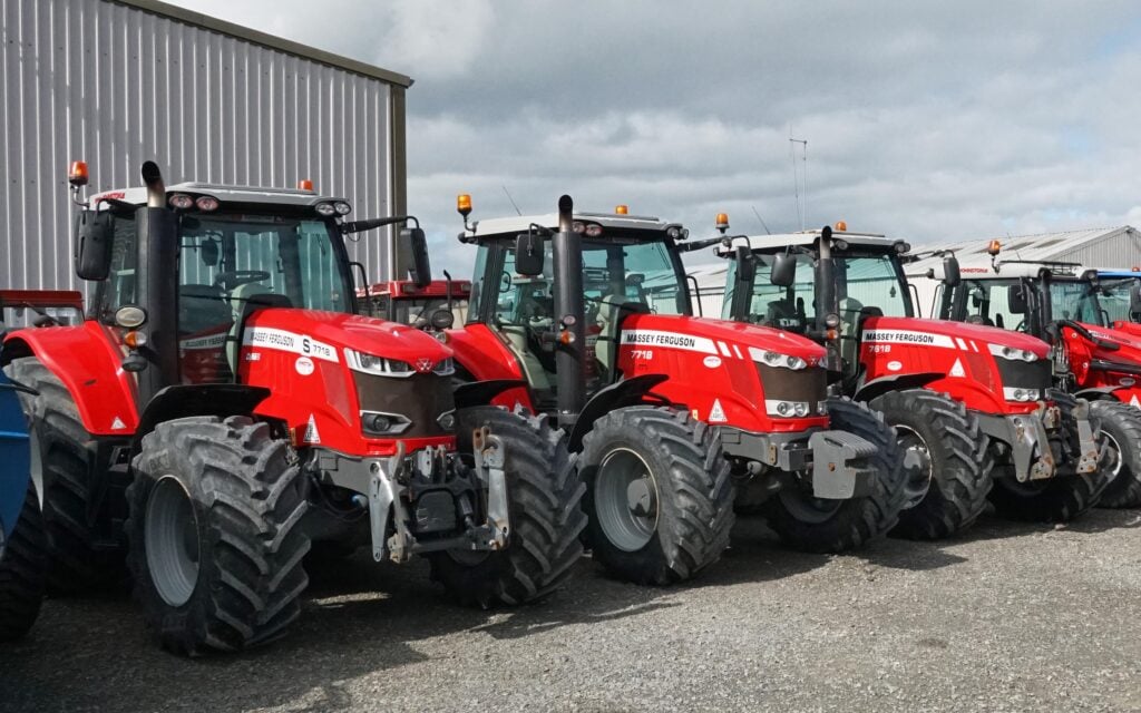 Used tractors saw a greater decline in registrations than new