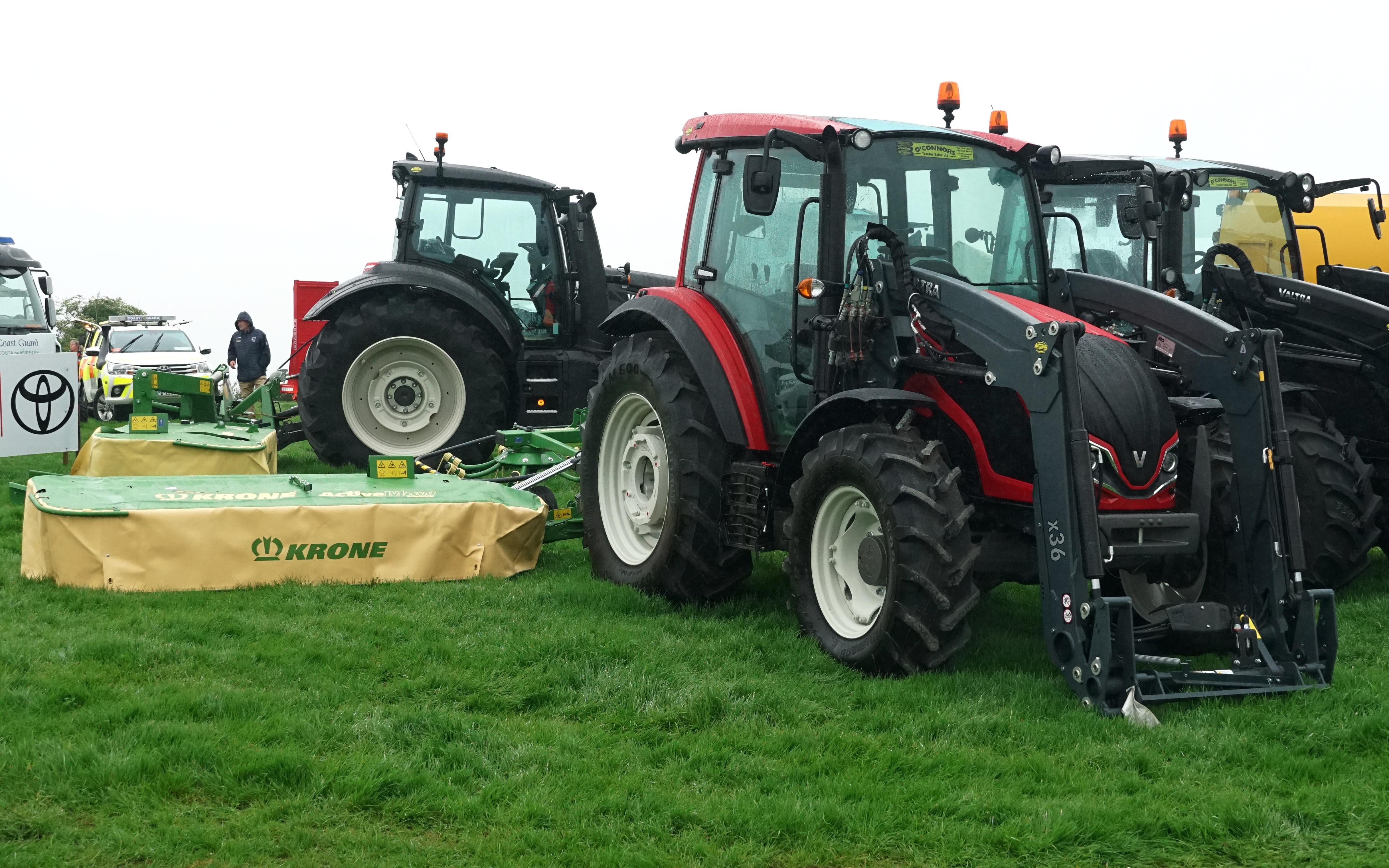 O'Conner tractors is enjoying success with the Valtra brand and points to its good resale value as a major benefit of ownership