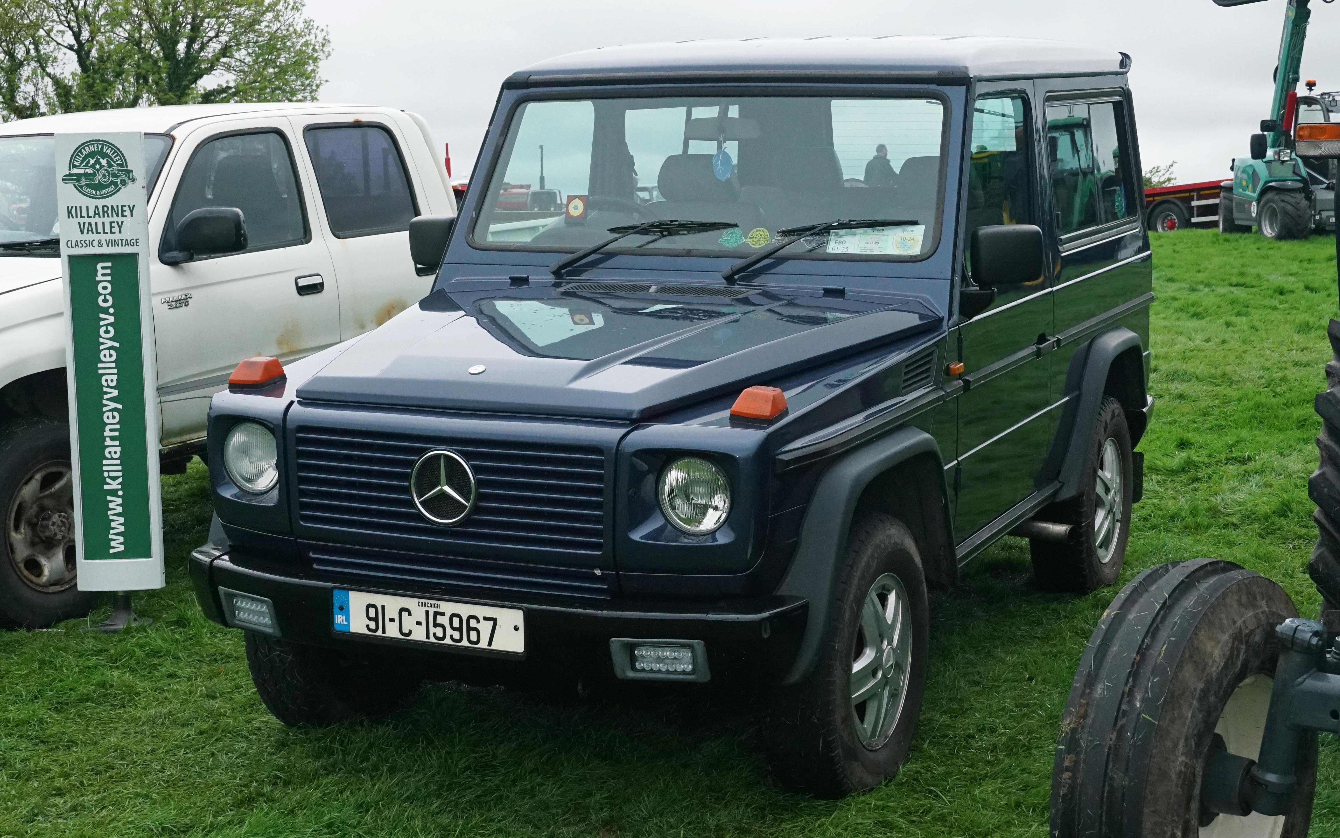 The Mercedes G Wagen competed with the Land Rover Defender for many years and the lineage from both can be seen in the Ineos Grenadier