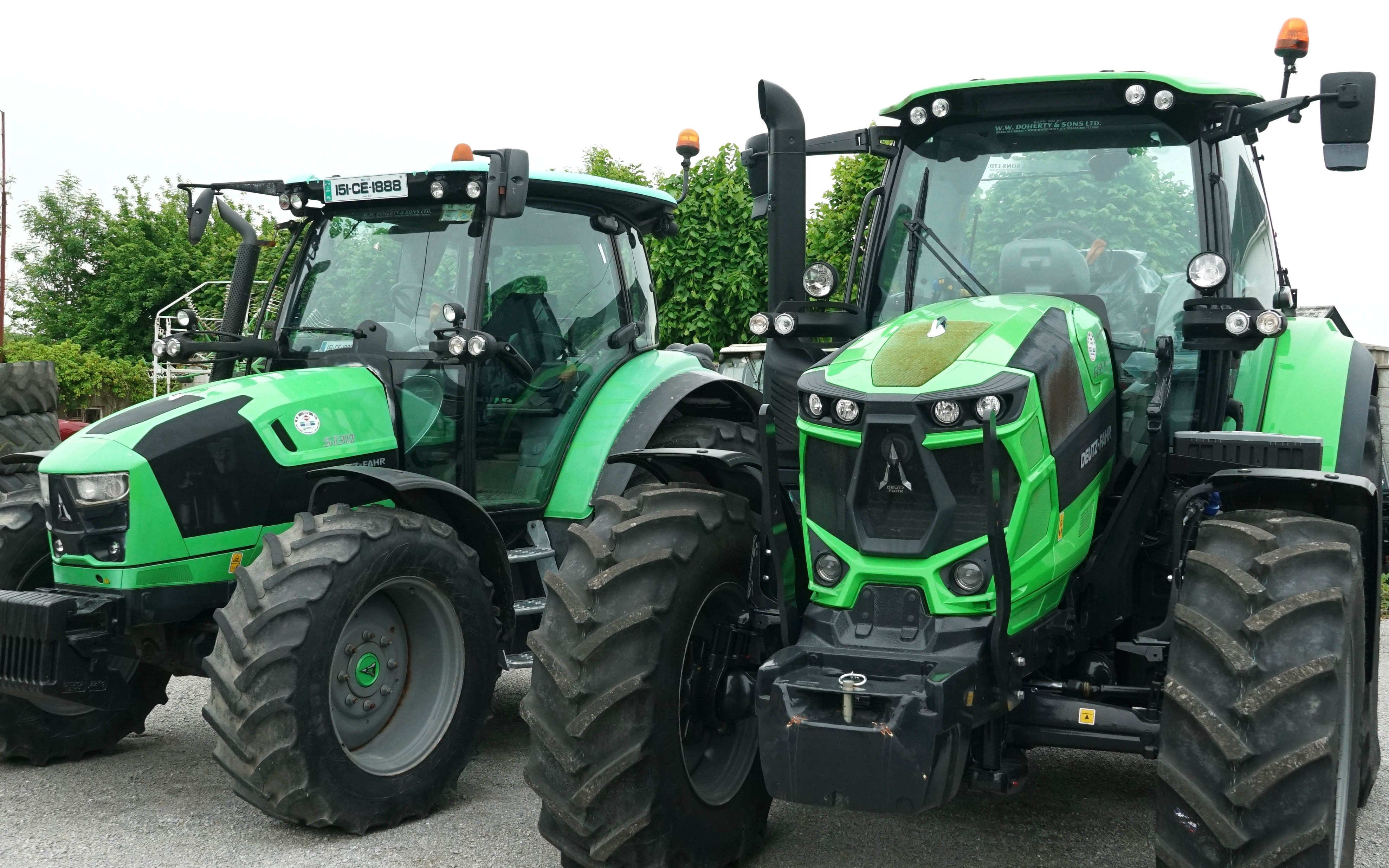 James has a great enthusiasm for the German engineered Deutz Fahr tractor range