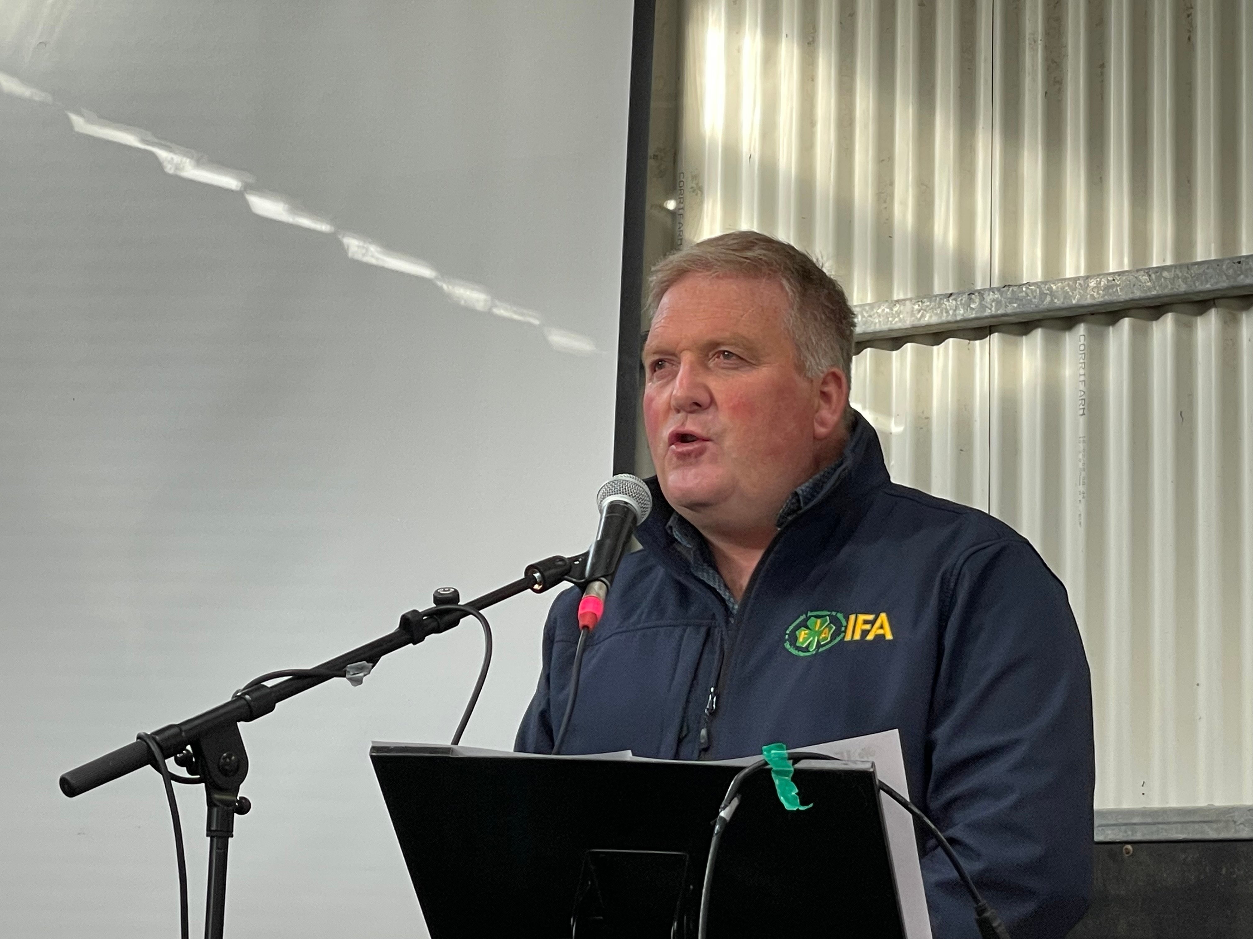 Declan Hanrahan IFA Livestock Committee chair