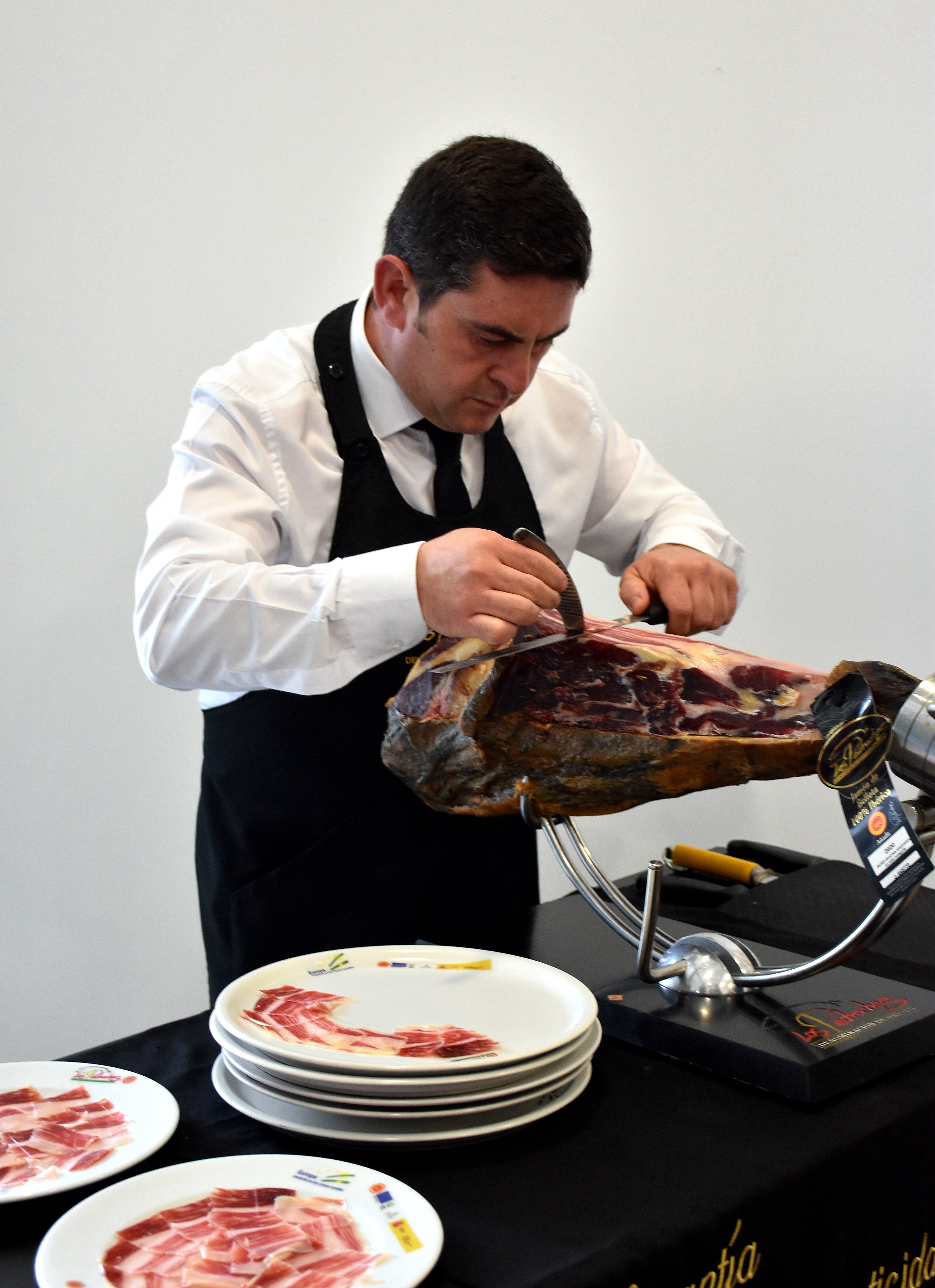 Master carver Juan Angel Pulido has perfected his craft over many years