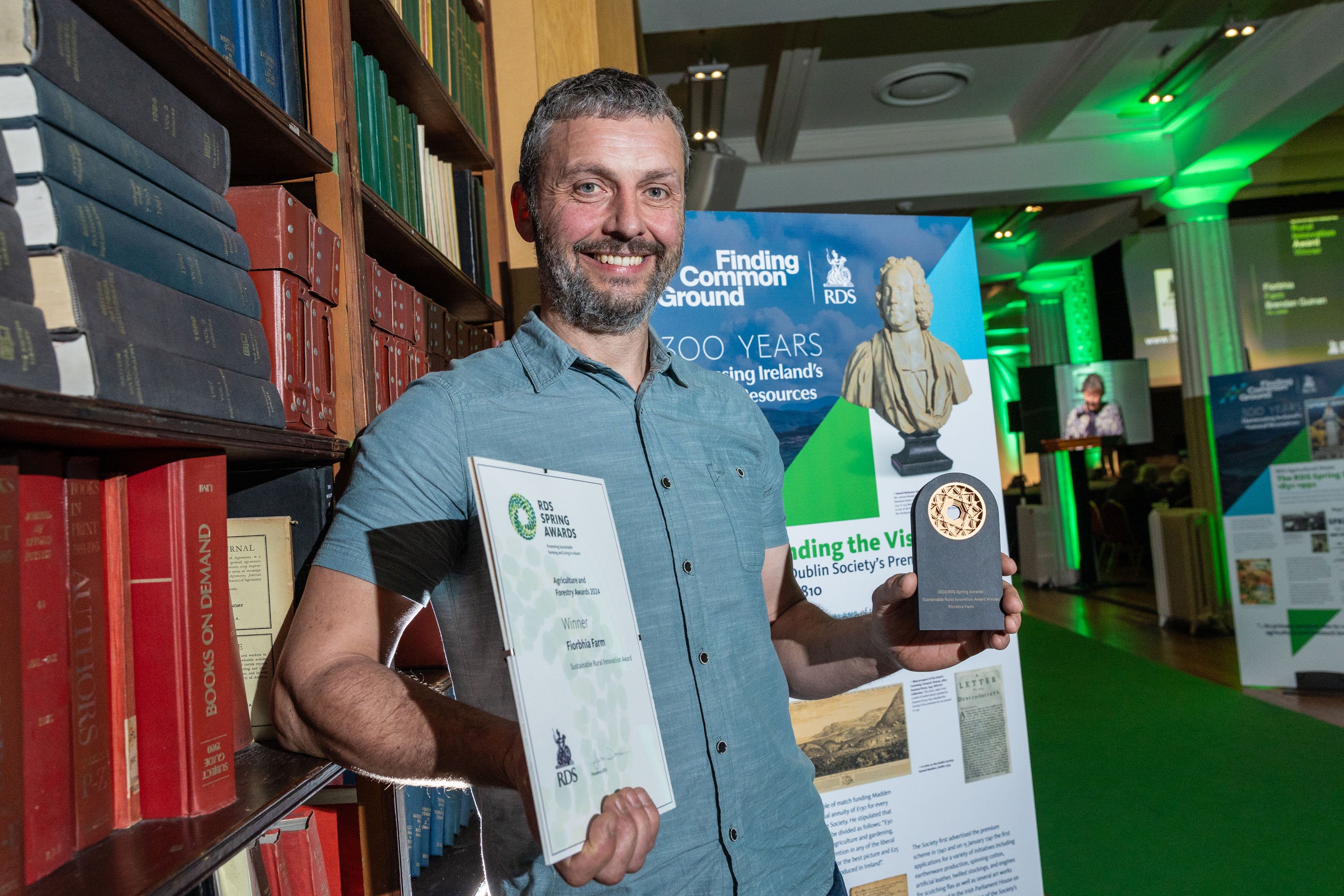 2024 RDS sustainable rural innovation award winner, Fiorbhia farm, Brendan Guinan