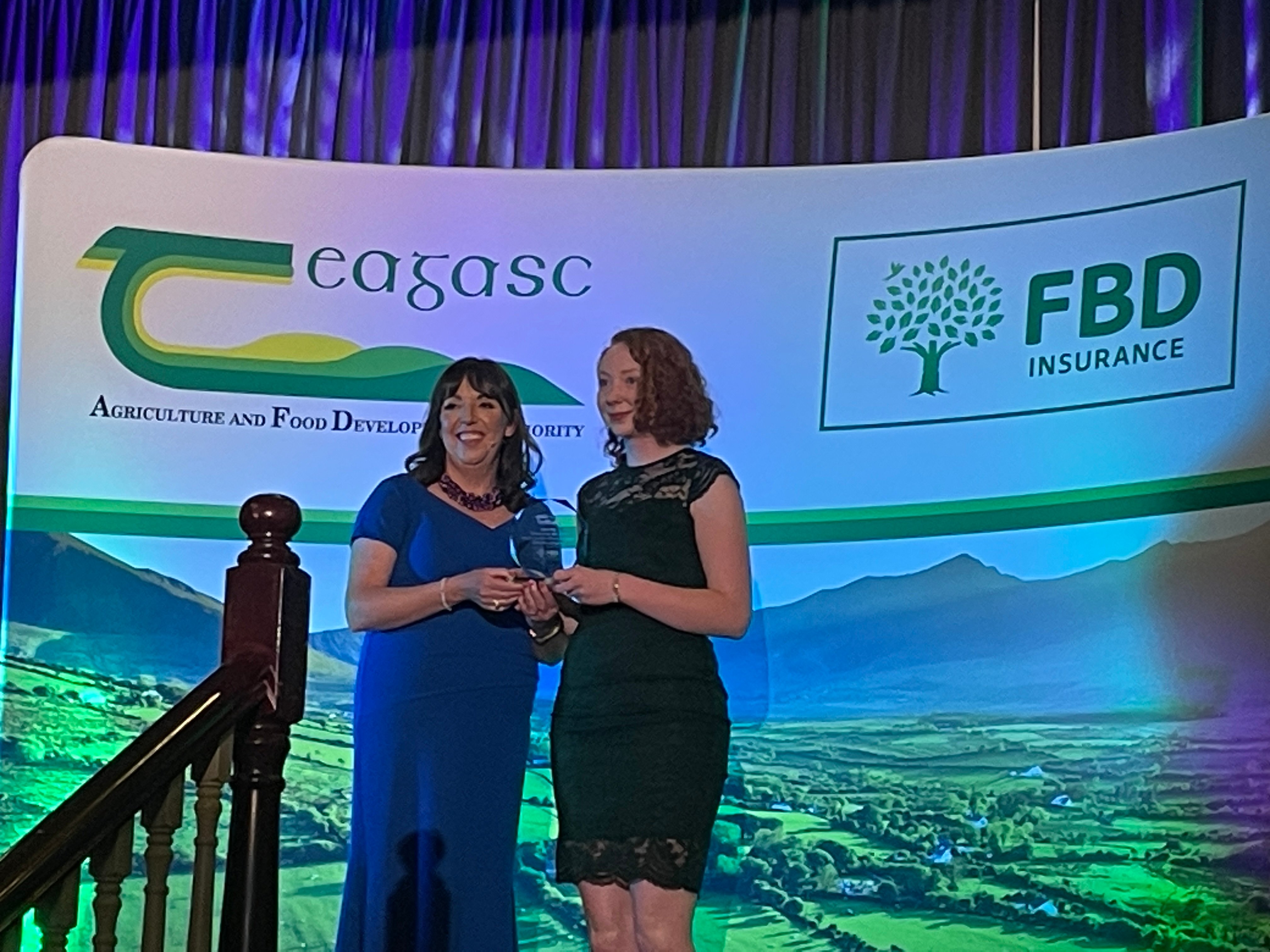 Alana King, winner of the full-time other land-based enterprises' category