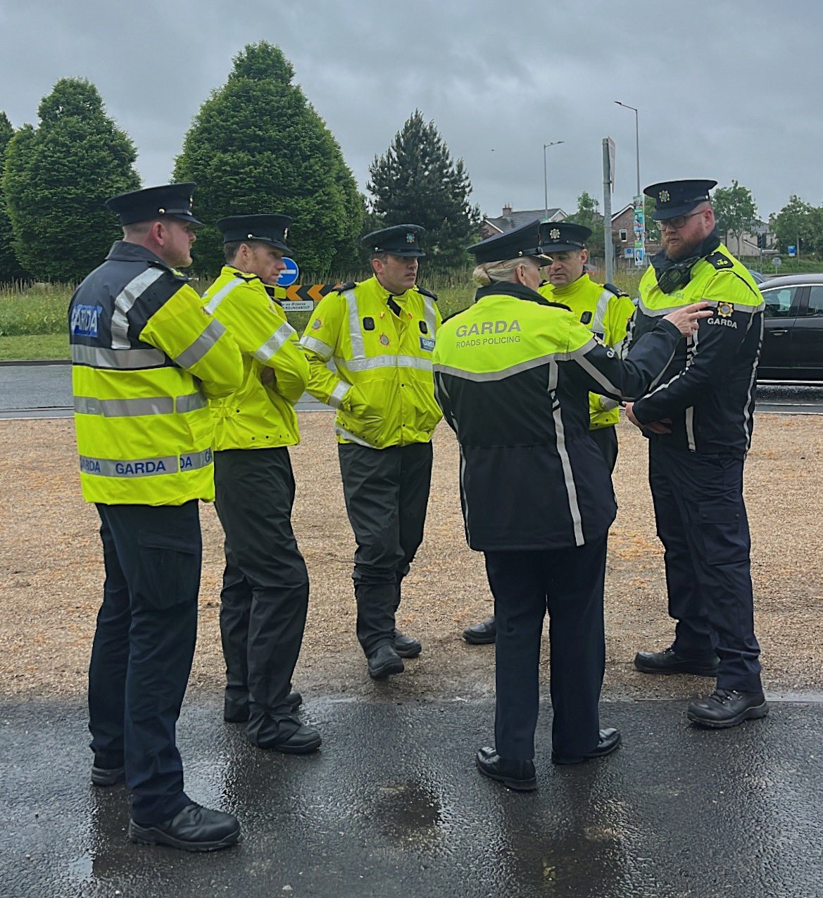 Members of An Garda Siochána Roads Policing Unit