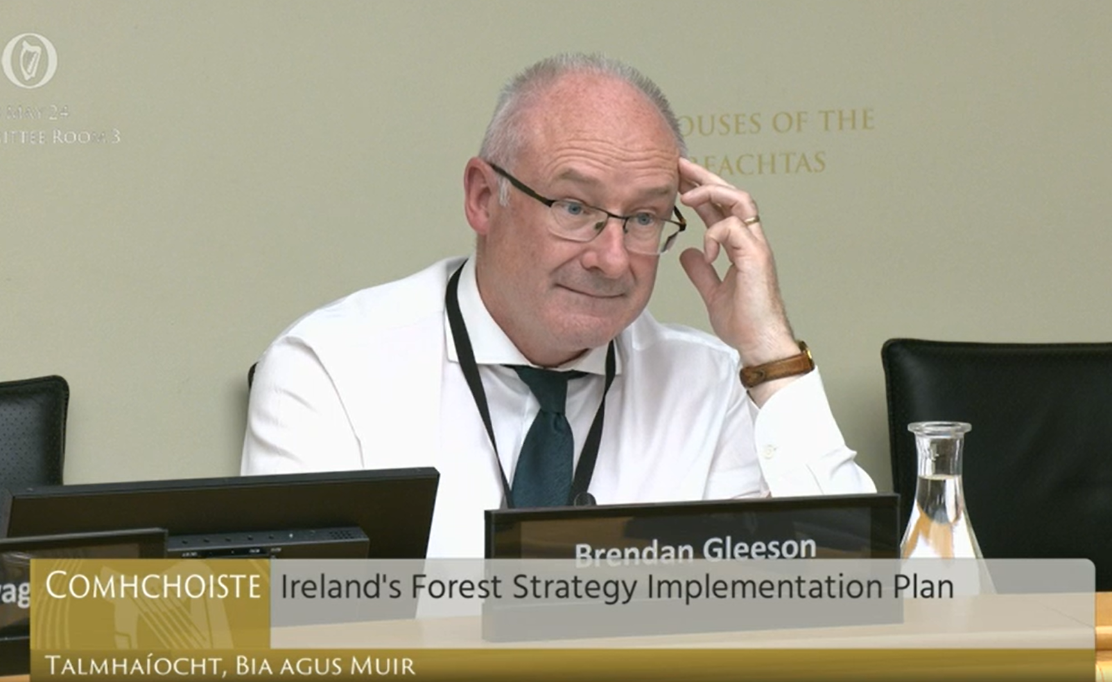 Secretary general of the Department of Agriculture, Food and the Marine (DAFM), Brendan Gleeson