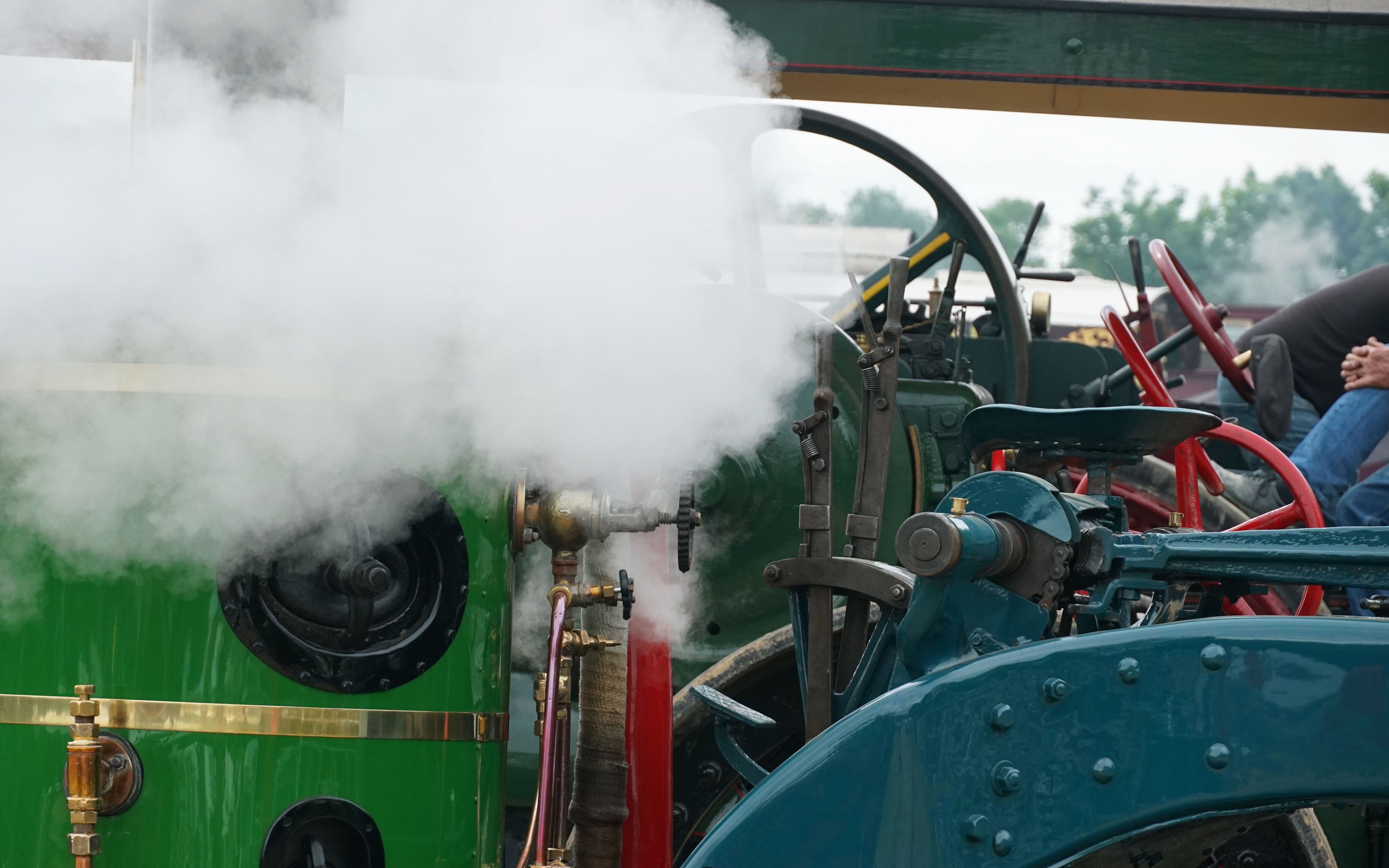 The attraction of steam brings a big crowd to Innishannon each year