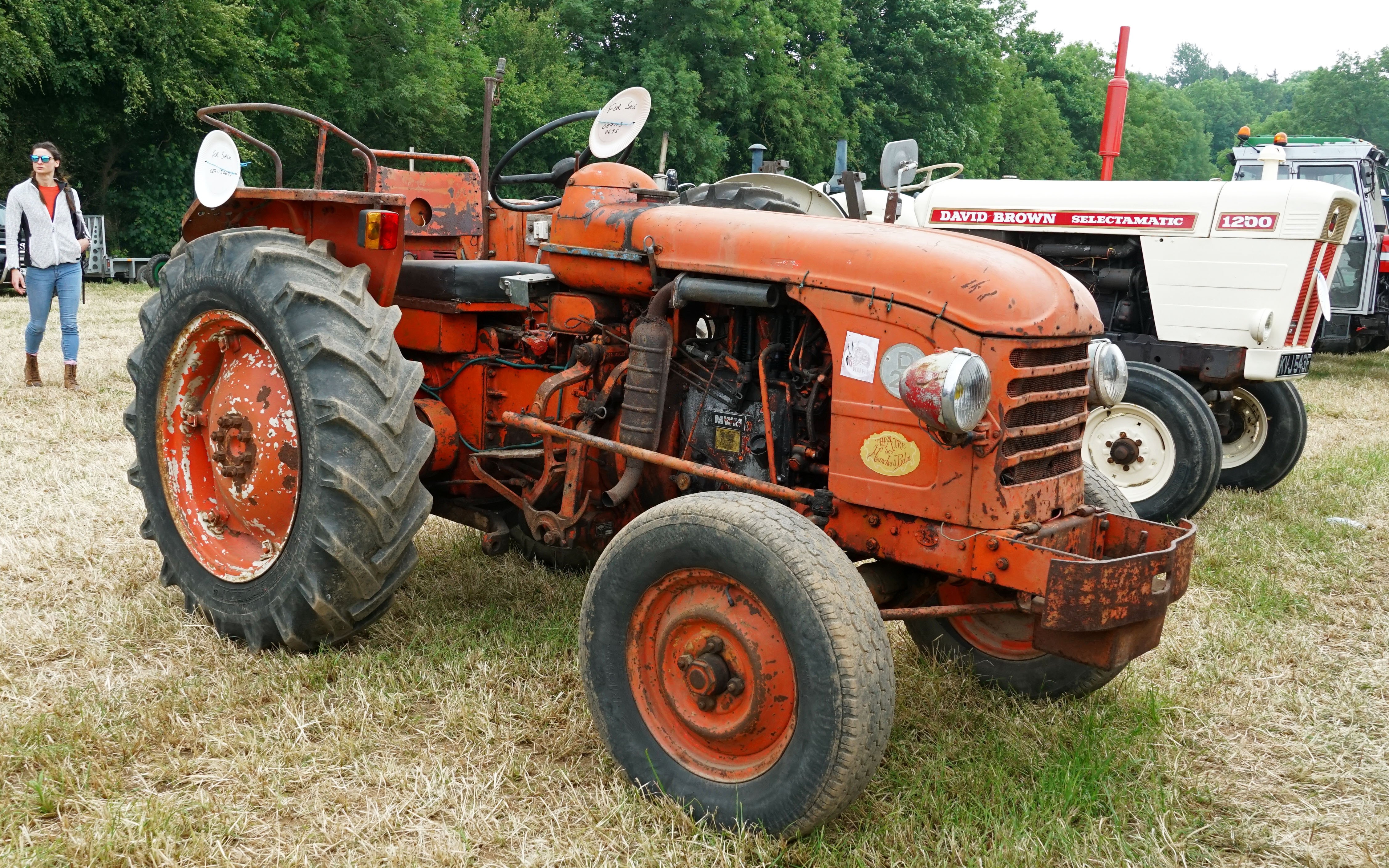 The Renault D22 was a popular tractor in its home country