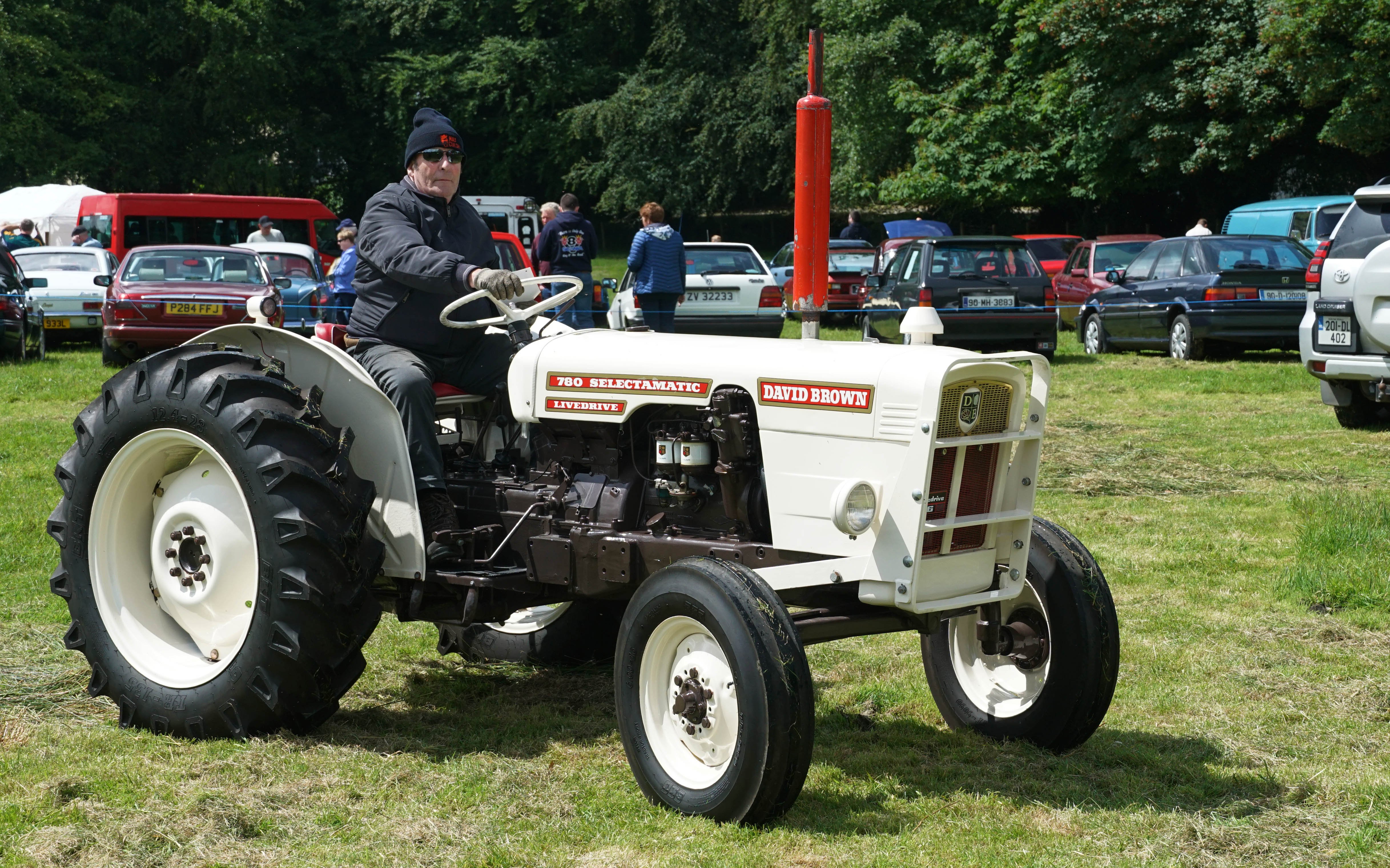 Another tractor boasting a loving restoration was this David Brown 780