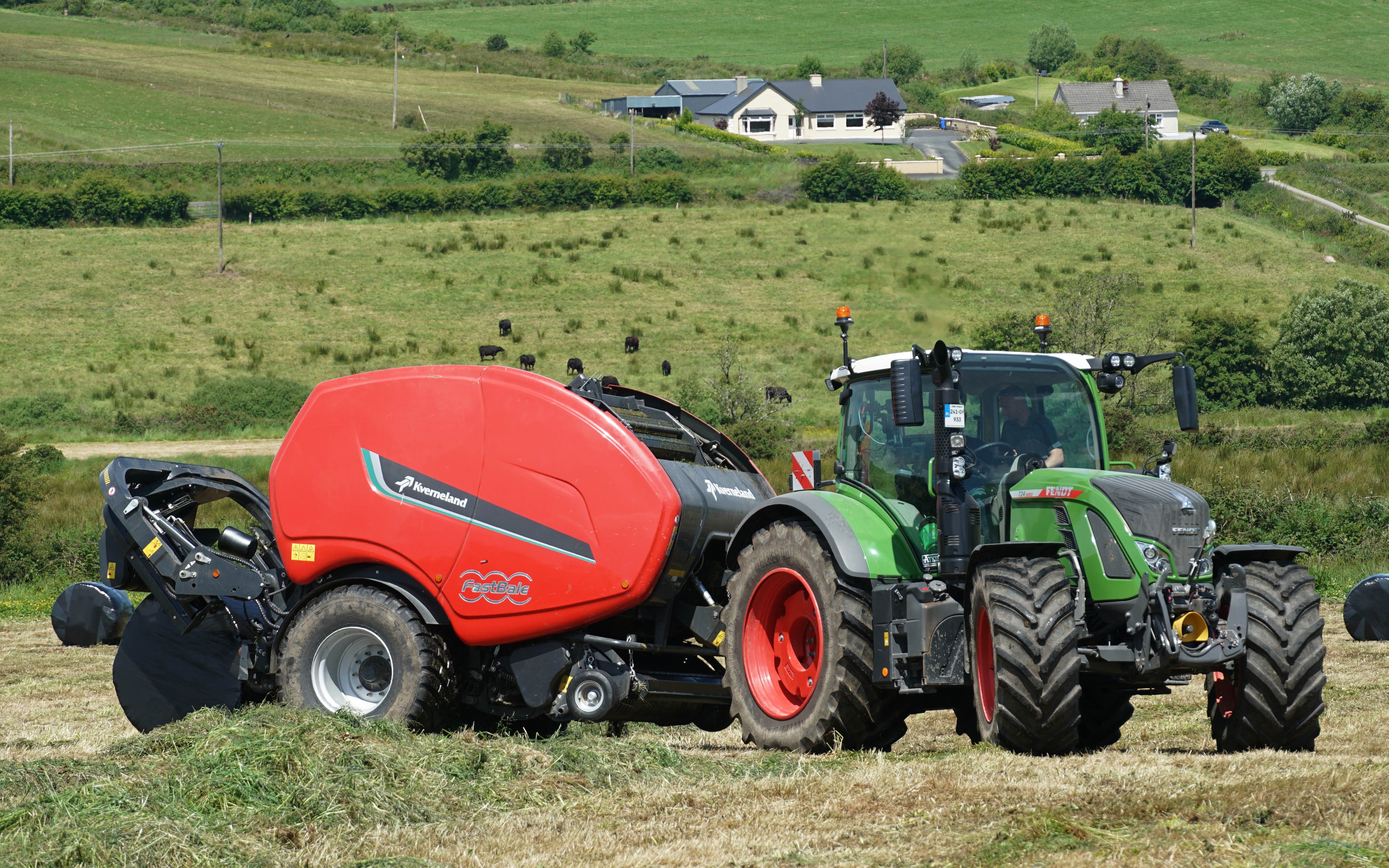 The need to stop bales rolling away on slopes can, on occasion, negate the main advantage of the FastBale