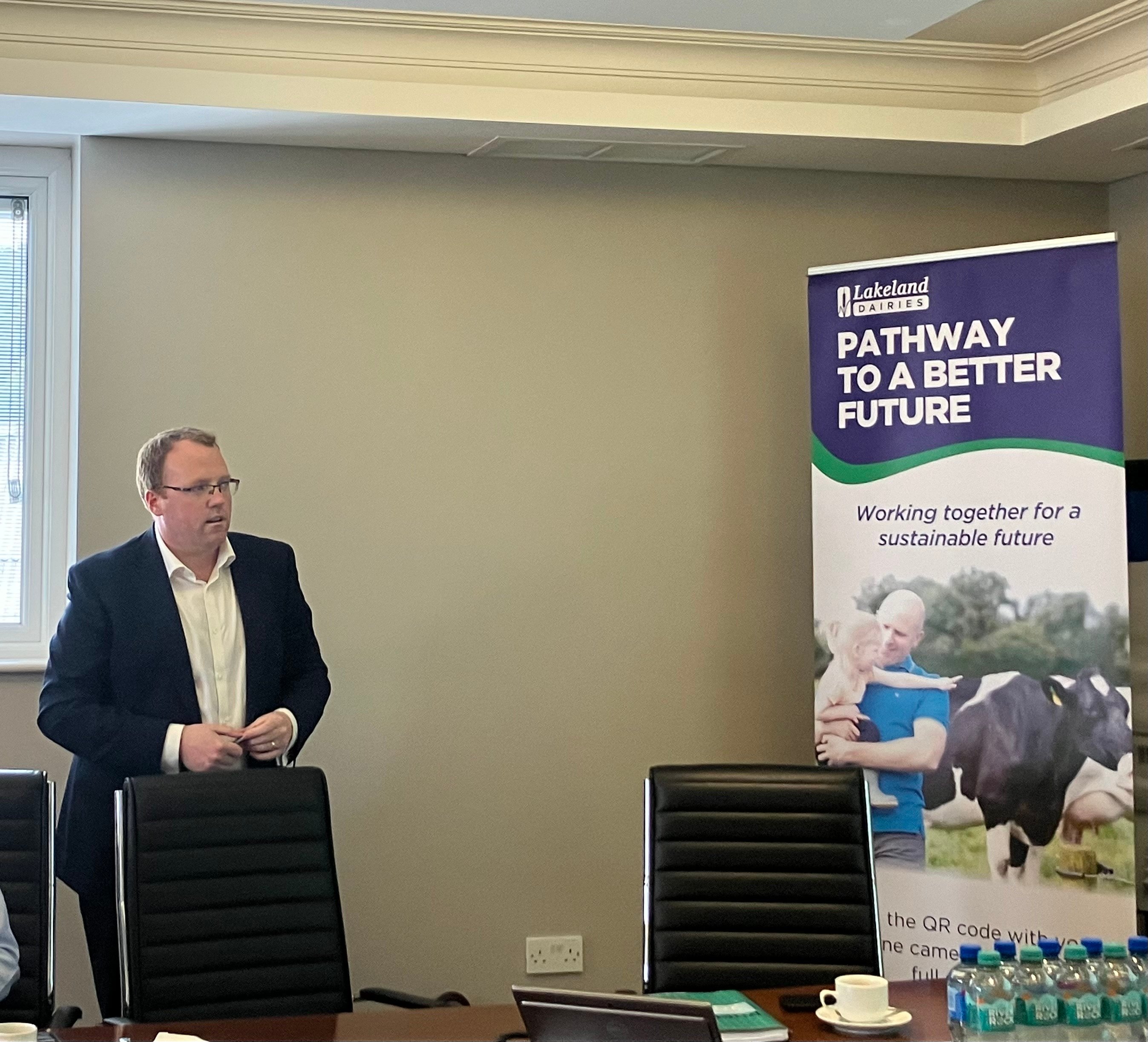 Lakeland Dairies CEO, Colin Kelly