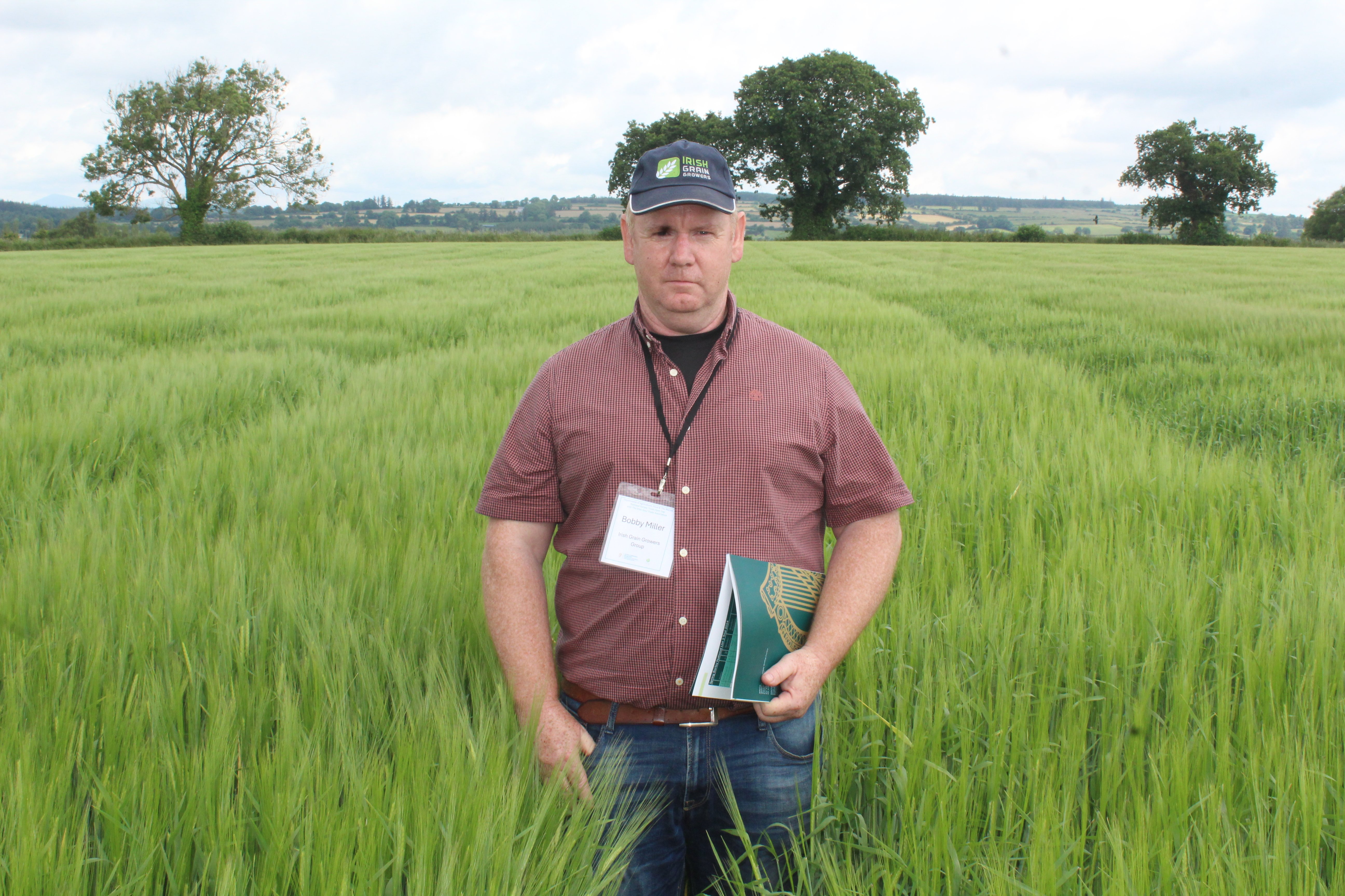 Irish Grain Growers' Group chair, Bobby Miller