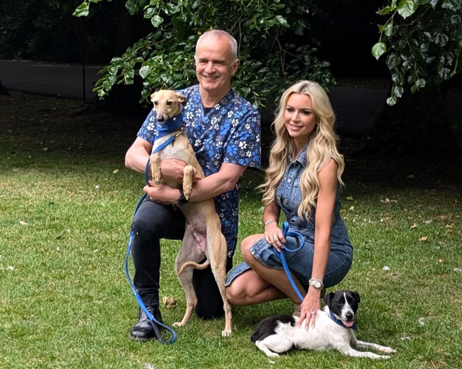 Dr. Pete Wedderburn and Rosanna Davison