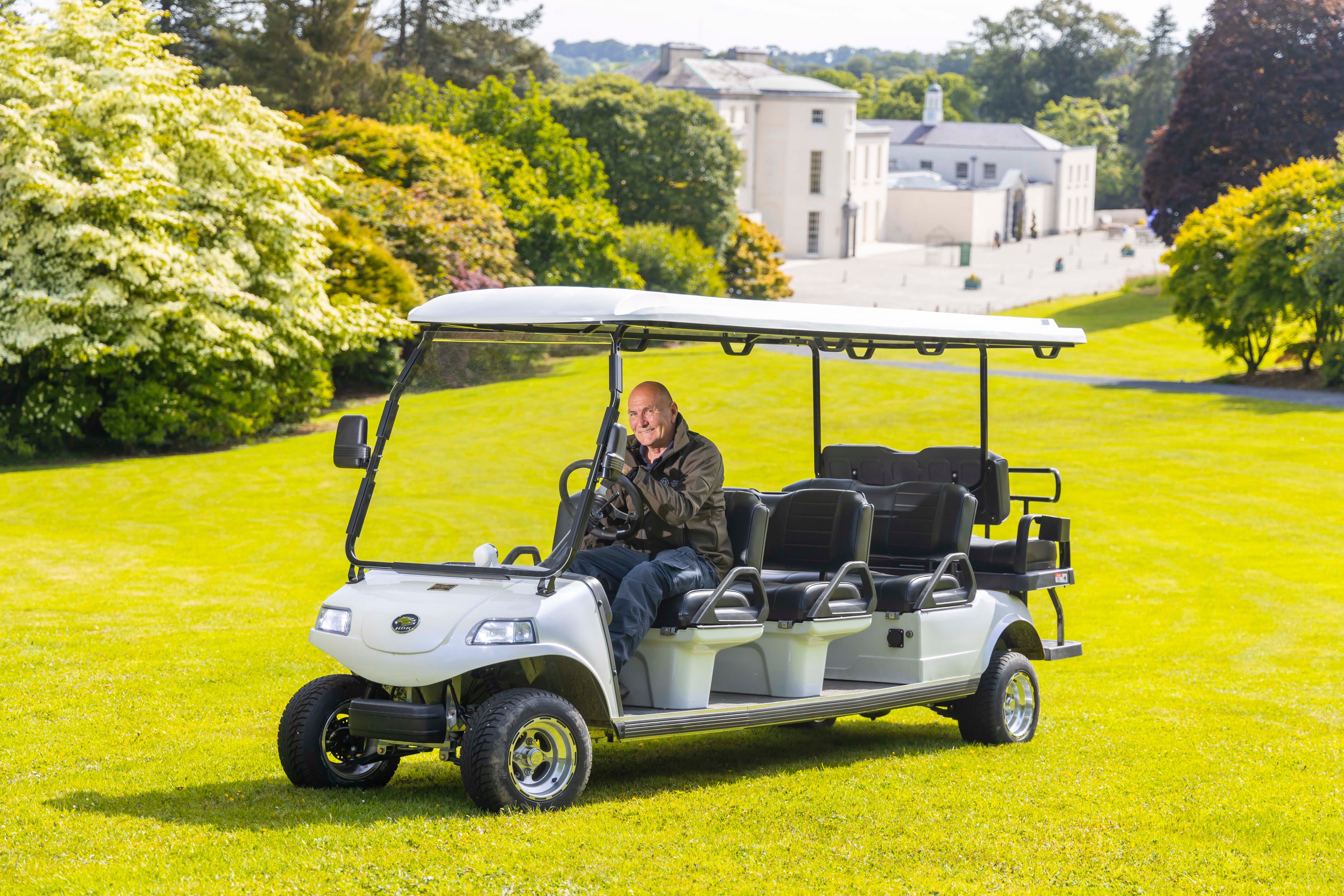 Senior gardener at Mount Congreve Gardens, Mark Corcoran. Image source: Patrick Browne