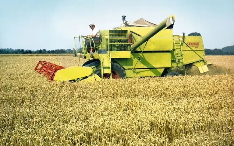 The Claas Dominator range gained a lot of sales for Claas in the early 1970s