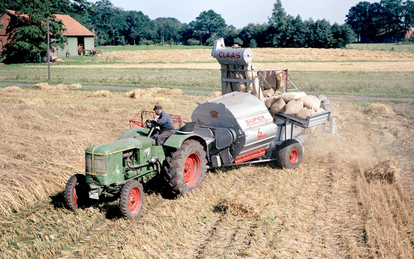 It was the Claas Super that firmly established the company as a leader in harvesting technology