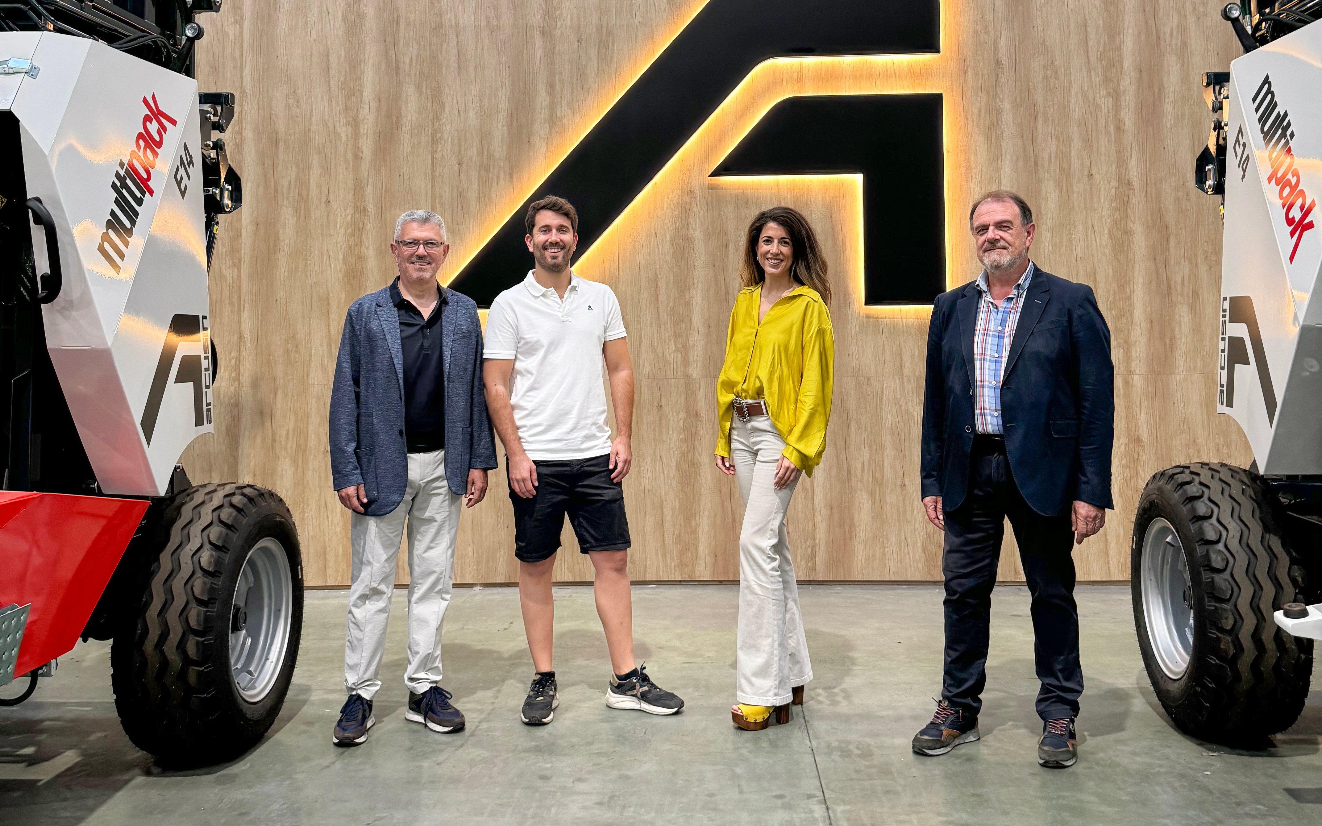 L-r: Manuel Cusiné, Ferran Cusiné, Blanca Cusiné, and Josep Ramon Pons