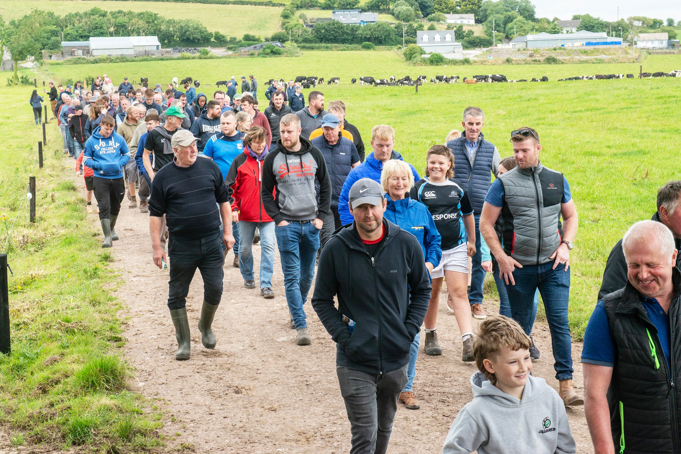 Pictured at the Dairygold "Farming for Water: To Protect Our Future" event on the Dunne family farm in Co. Cork Source: O'Gorman Photography