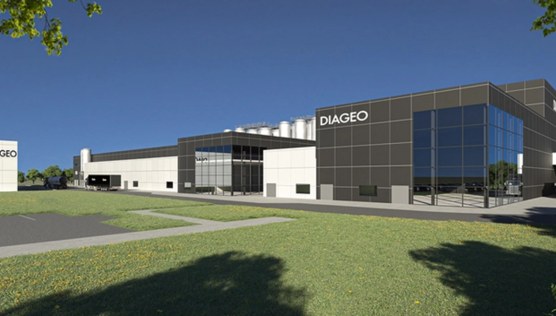 An artist’s impression of the new brewery. Image Source: Diageo