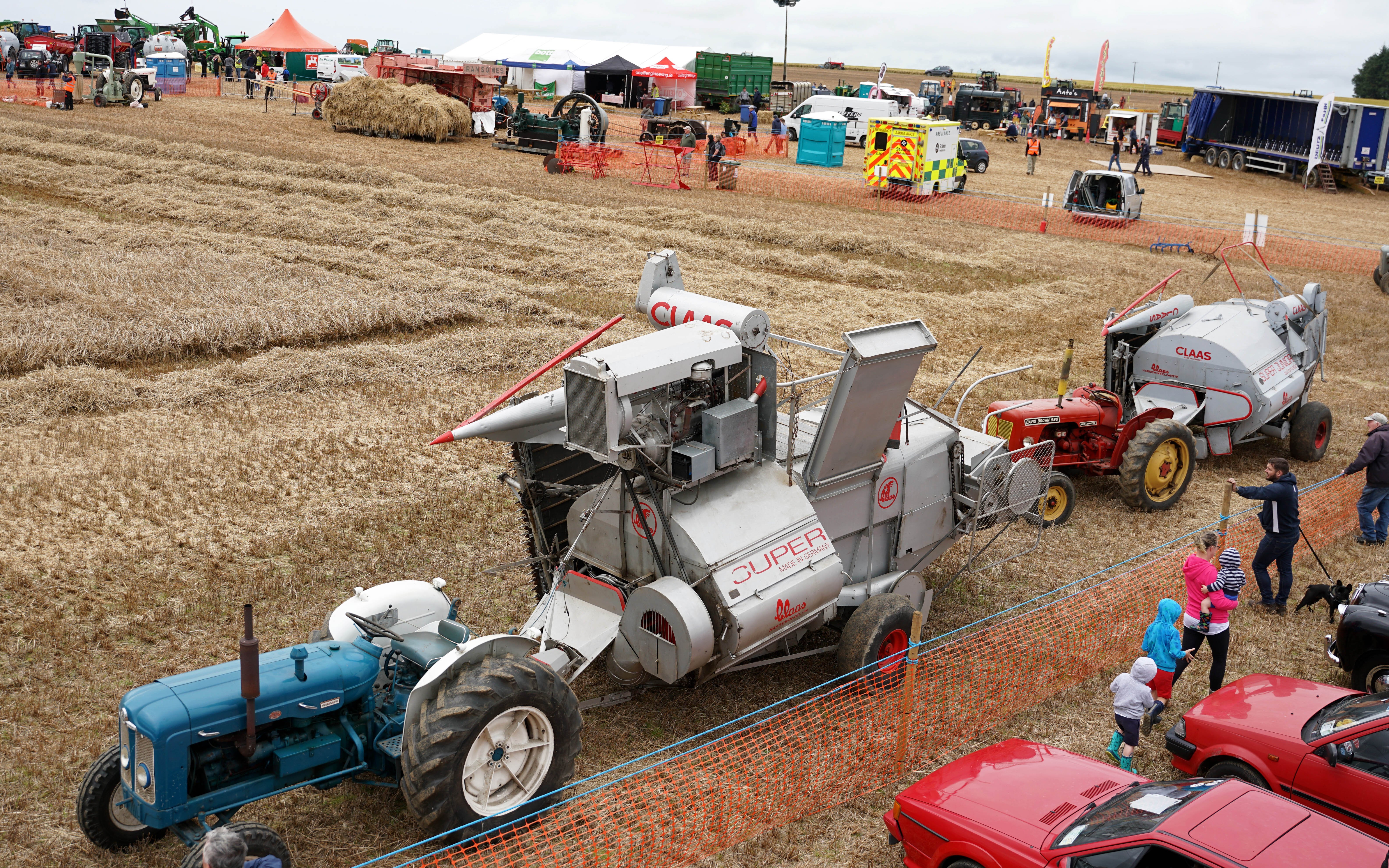 The Claas Super is becoming a popular subject for restoration here in Ireland
