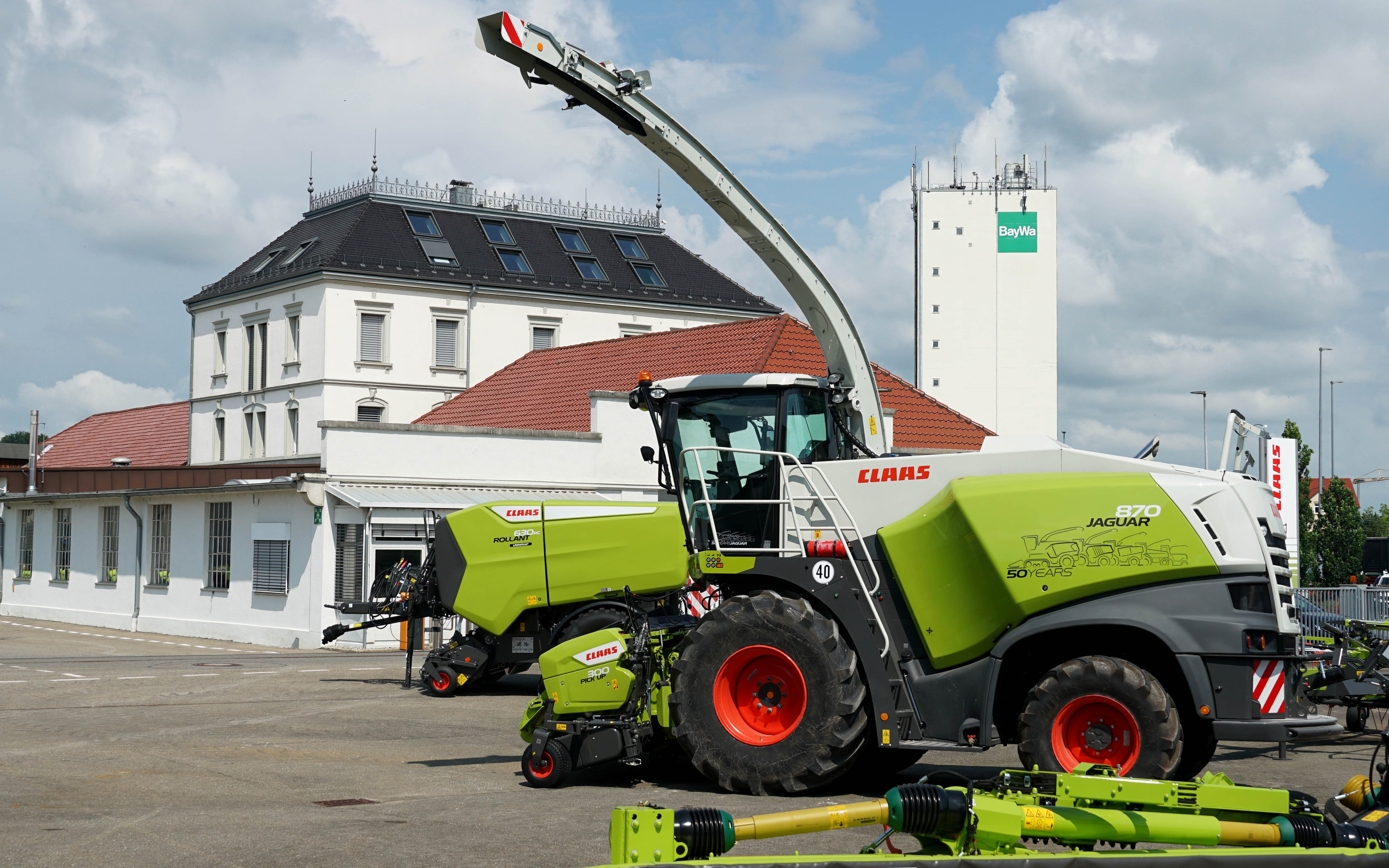 The Claas facility at Bad Saulgau was once the Bautz factory