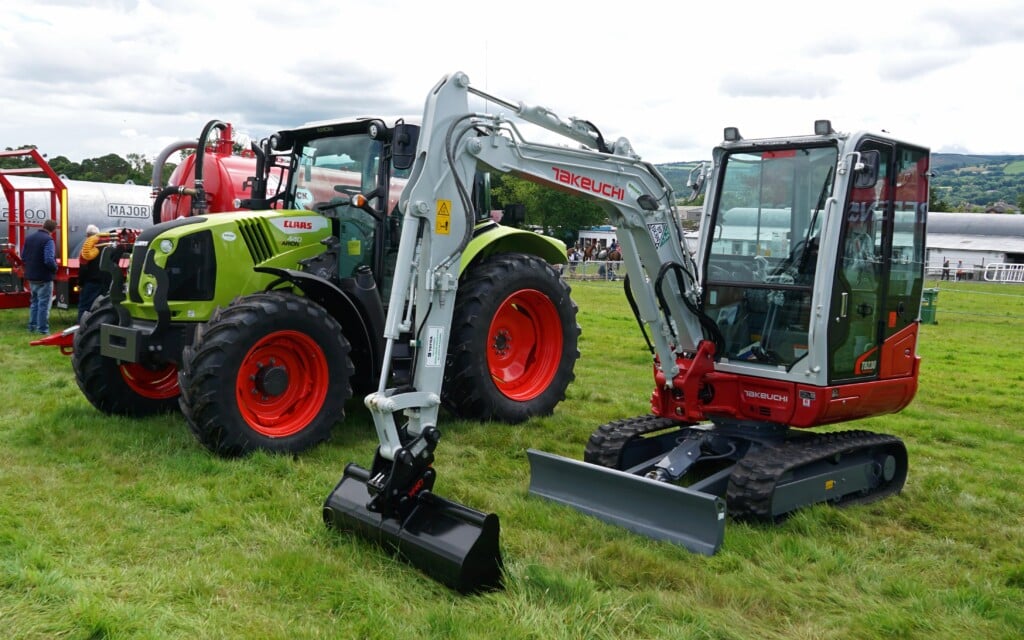 Takeuchi have been a huge success for Breens and they are now being sold from the new Naas dept