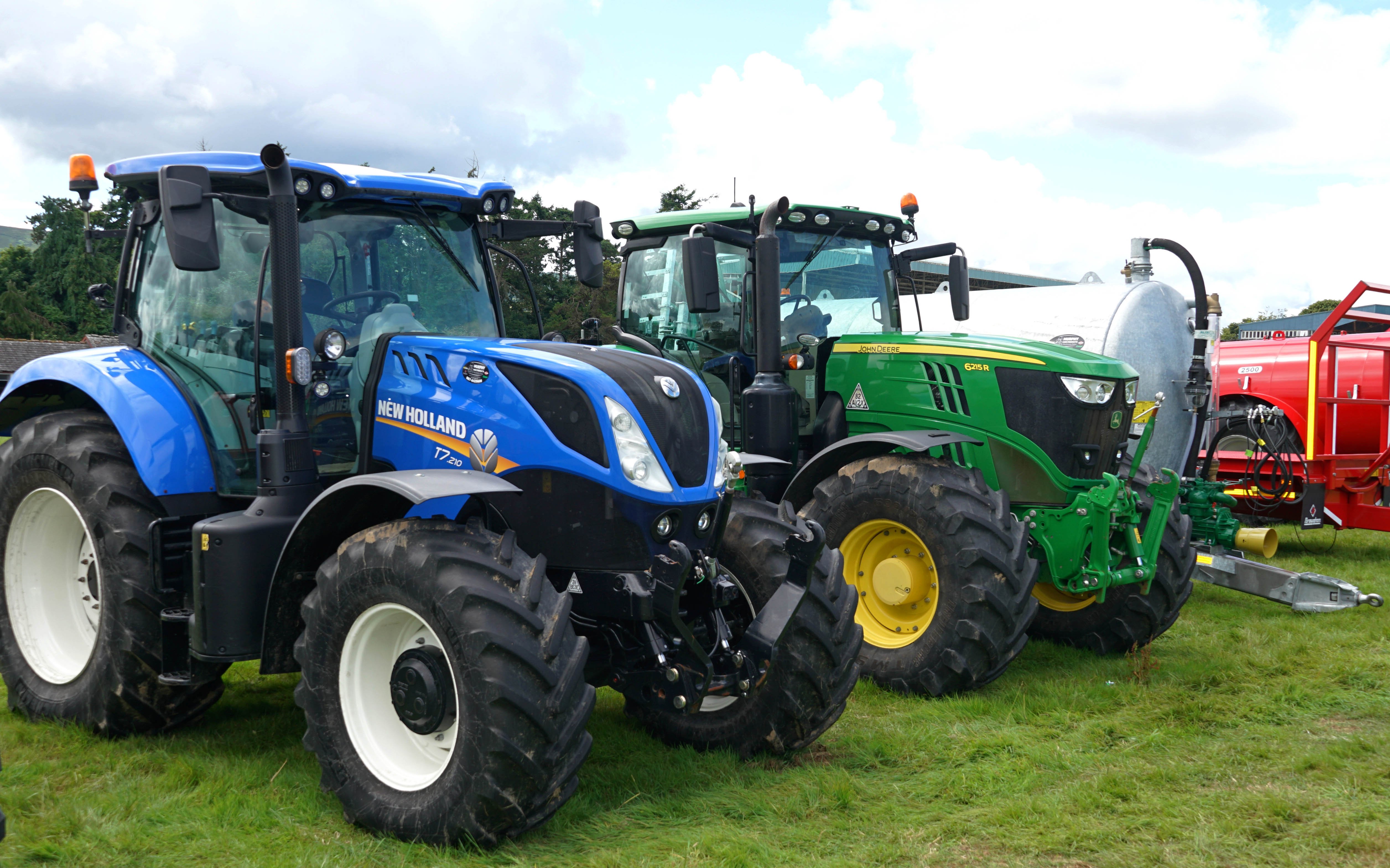 Used sales are also slow, although demand is better for the larger tractors